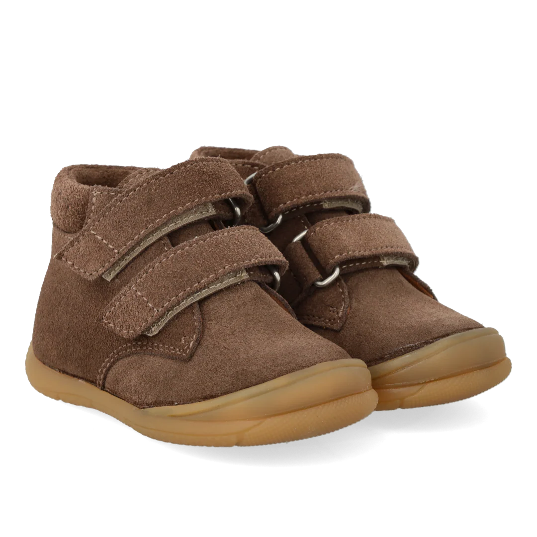 Angulus Babyschuh "First Steps" | Dark Taupe