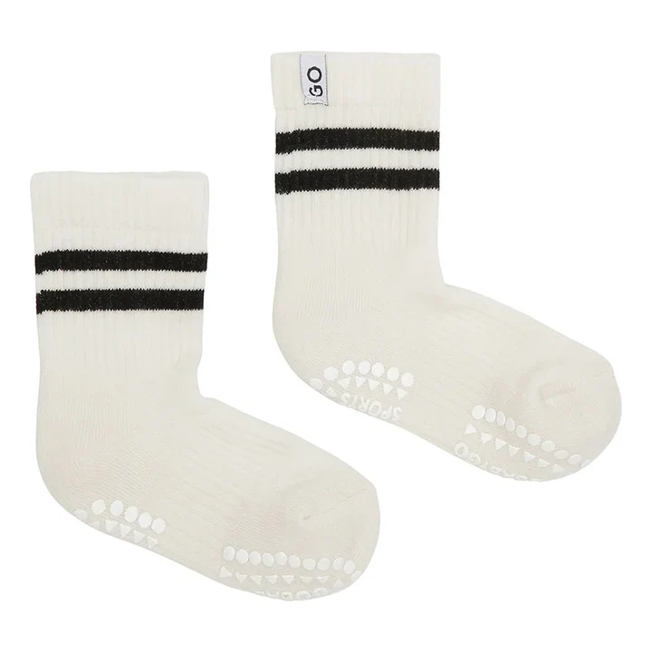 GoBabyGo Antirutsch Sportsocken "Black"