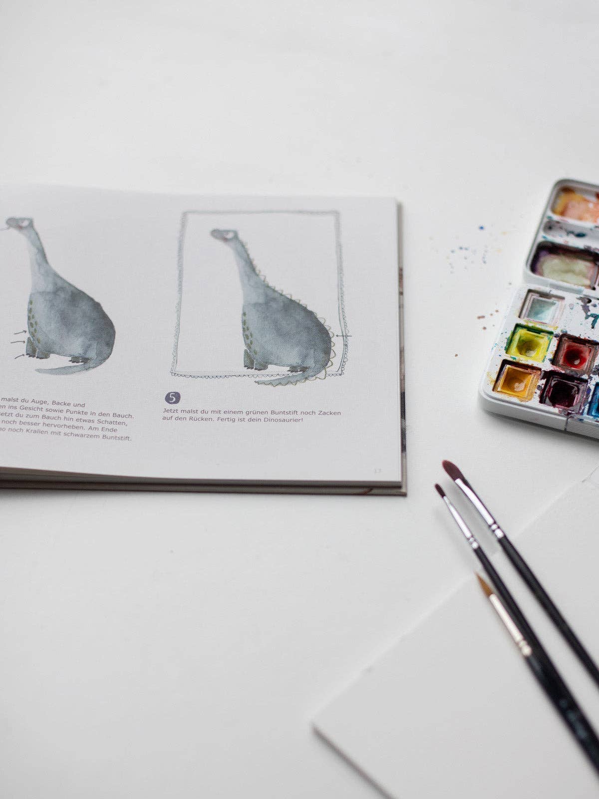 Halfbird Aquarell malen „Aquarellier mit mir mein Krummtier" - Image 9