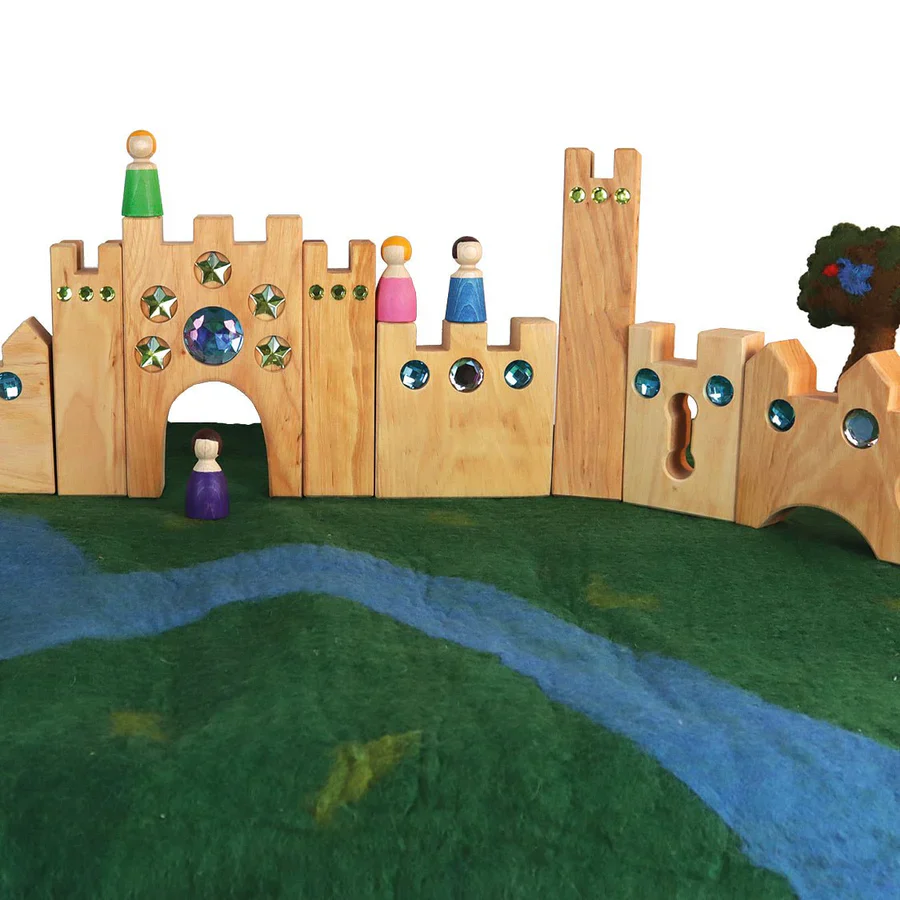 Bauspiel kleines Märchenschloss | 10 Teile - Image 2
