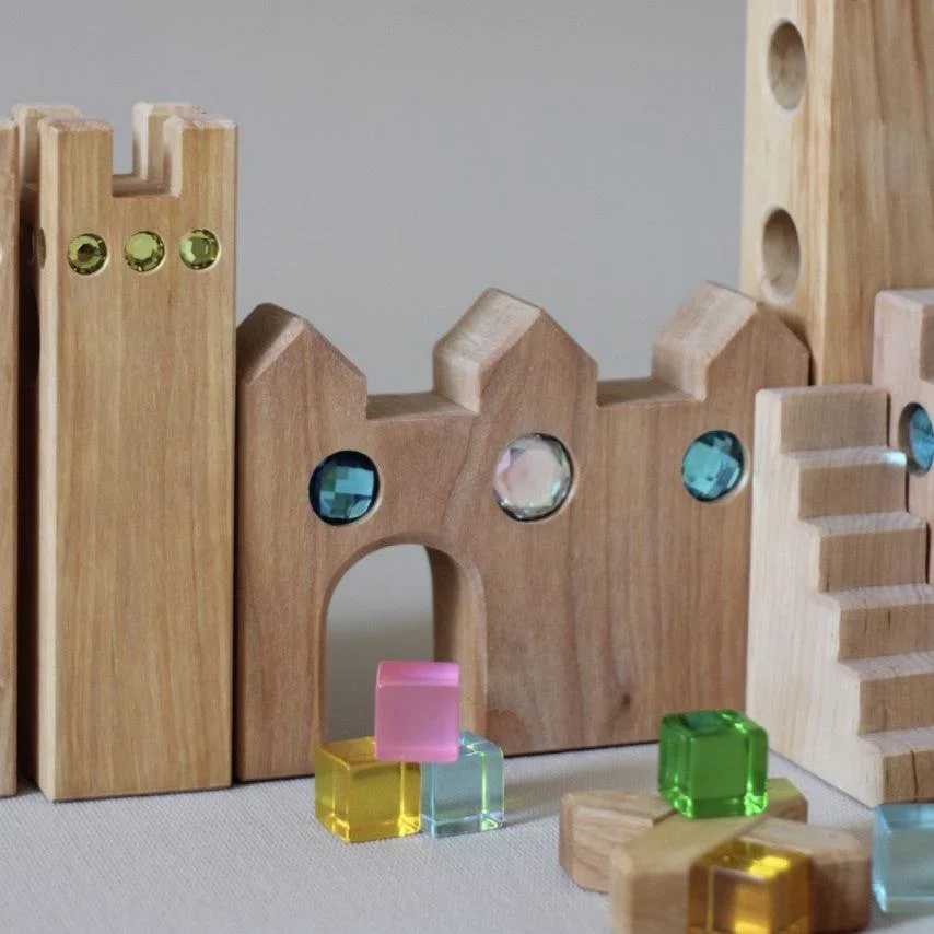 Bauspiel kleines Märchenschloss | 10 Teile - Image 3