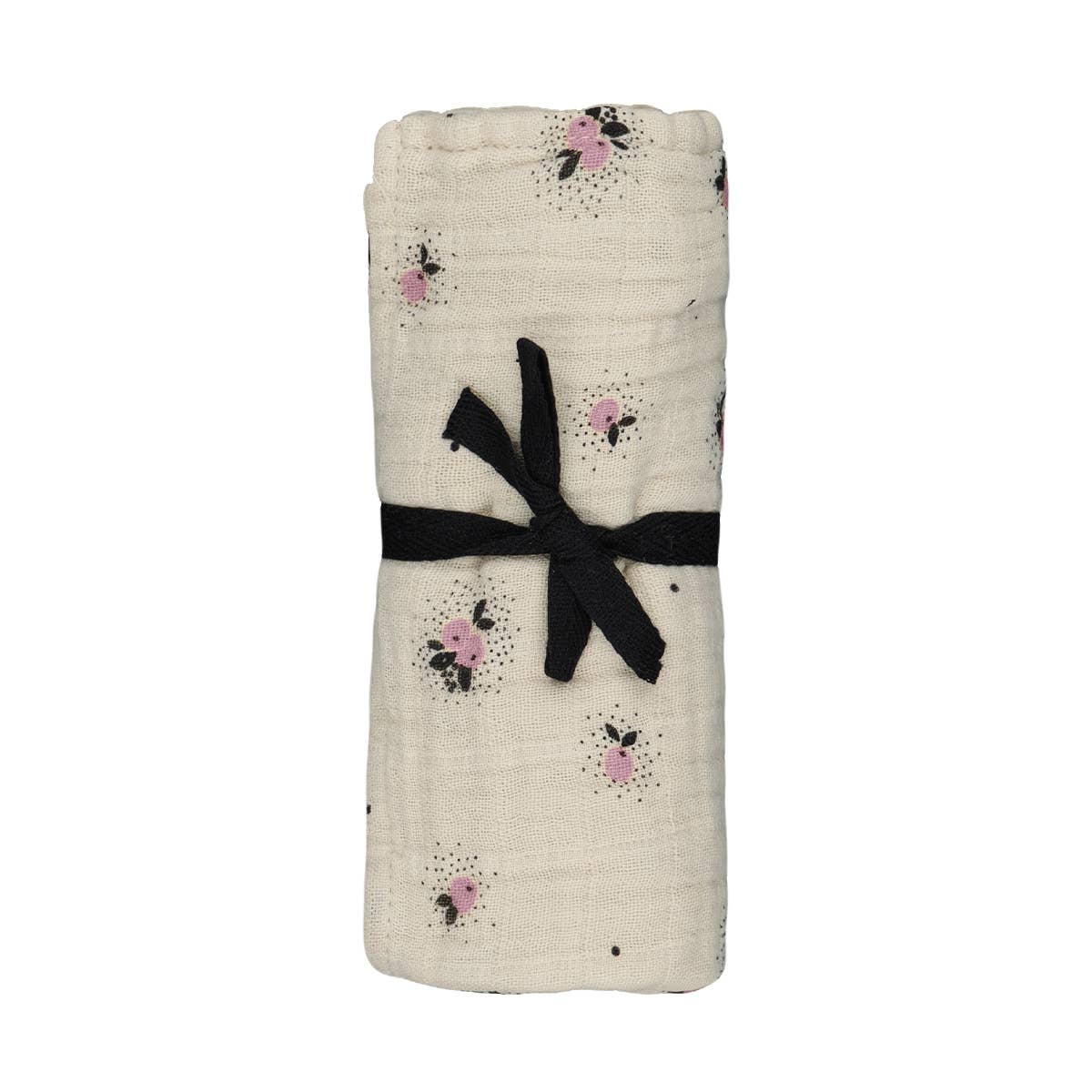 Rose in April Bianca Swaddle | Flieder Apfel 110x110 cm