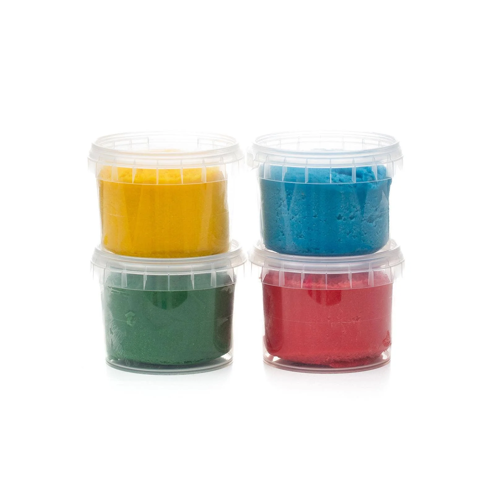 Neongrün Bio-Knete vegan 4er Set "Yuki" - Image 10