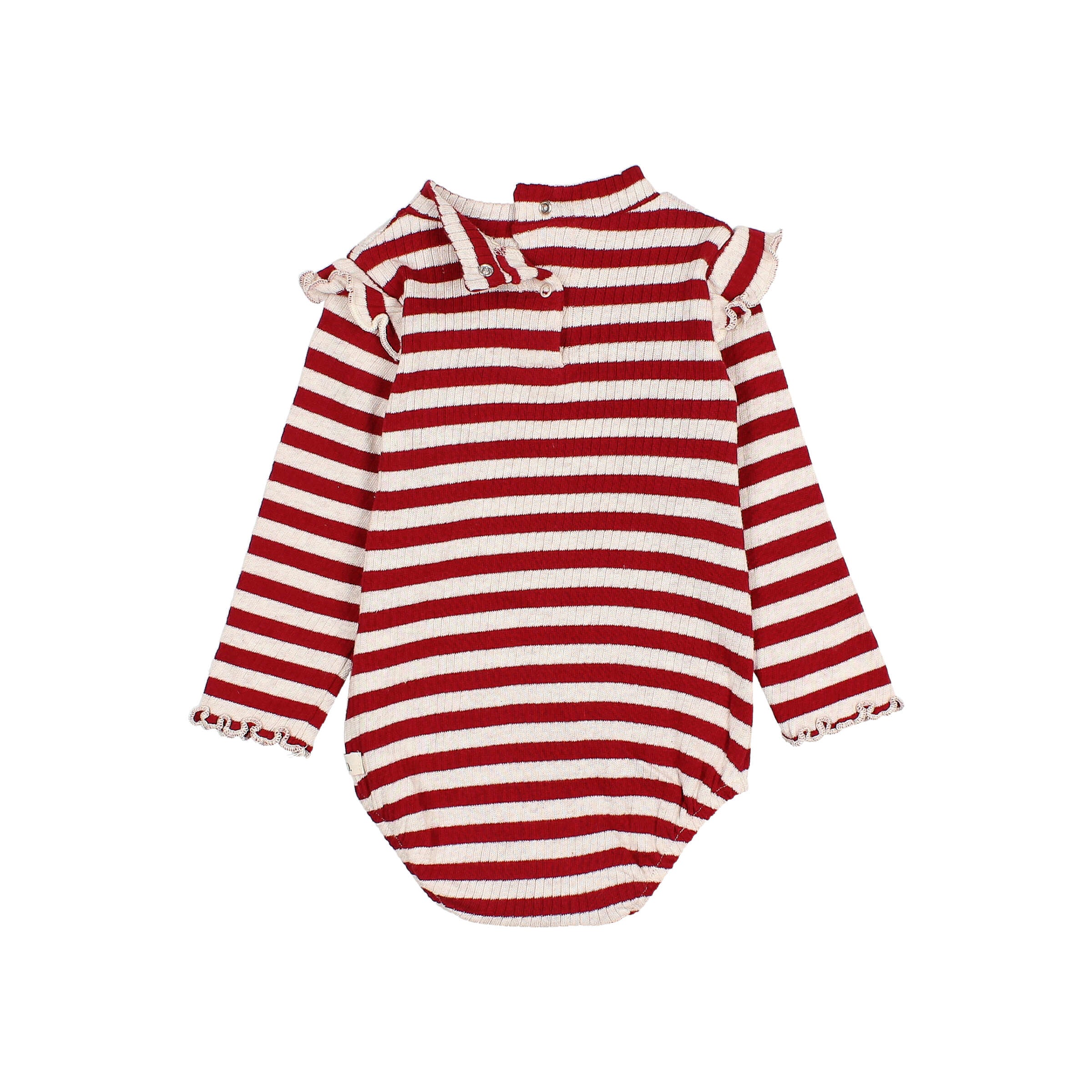 Búho Body Fancy | Burgundy Striped - Image 2