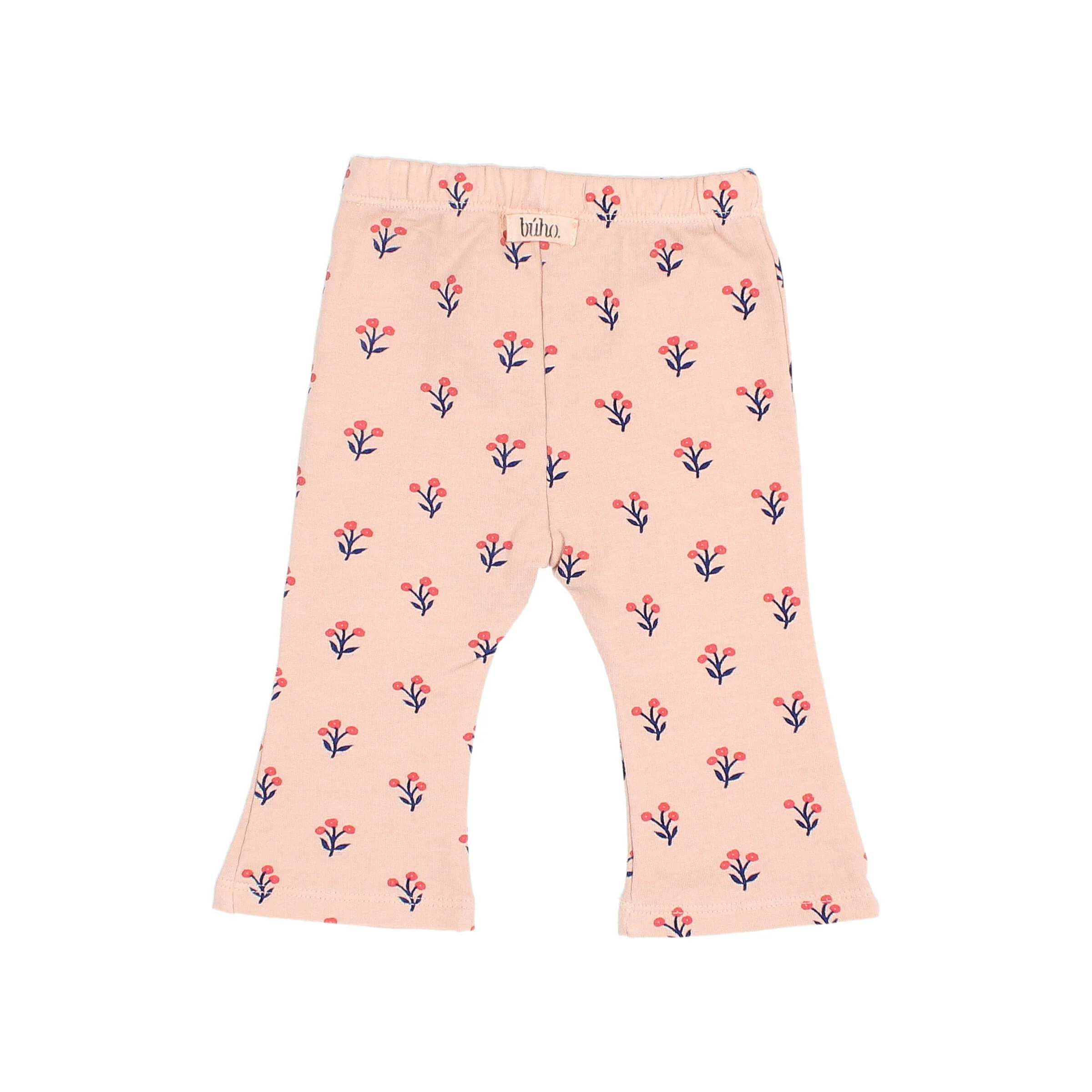 Búho Capri Fleece Leggins Rose - Image 2