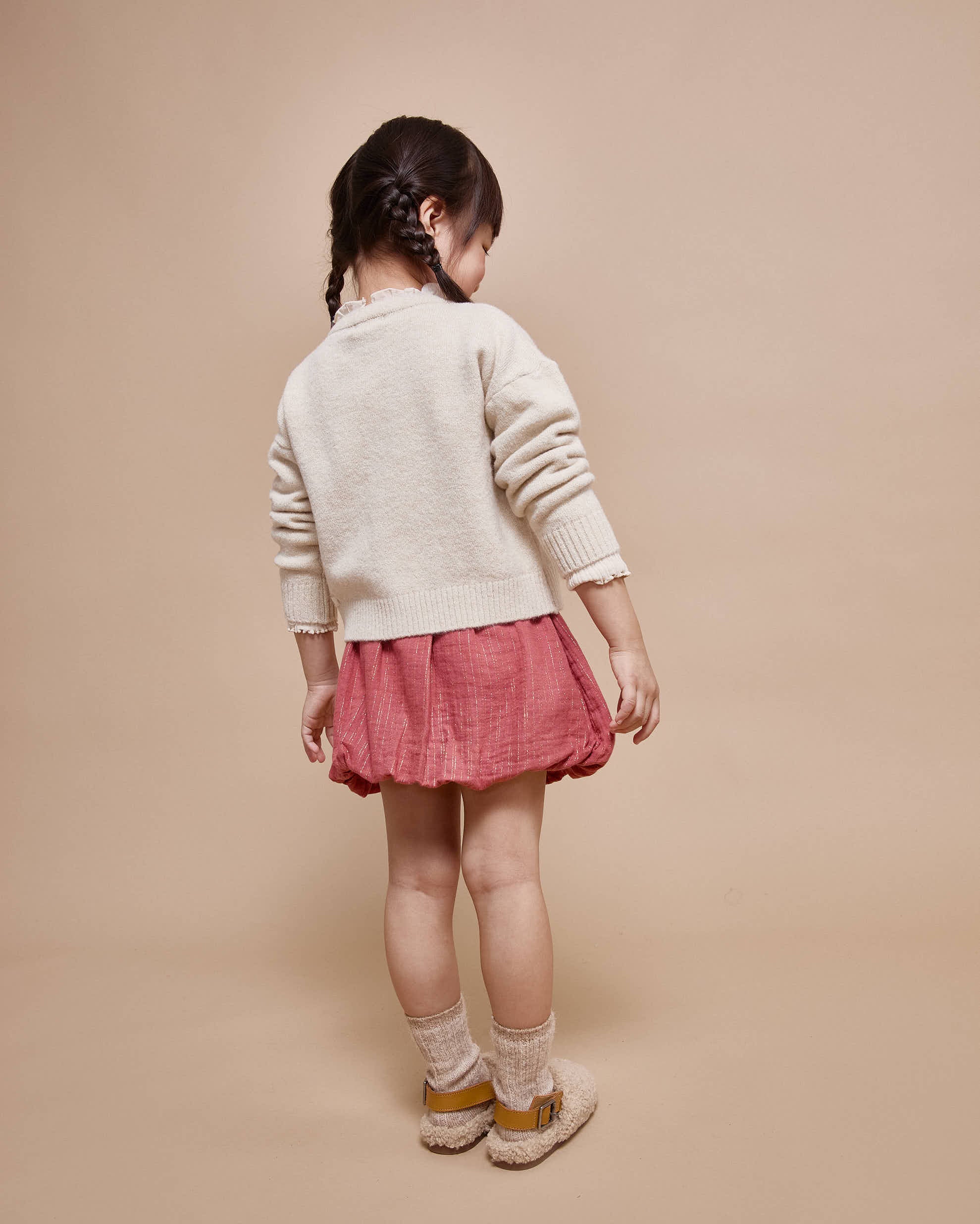 Búho Cardigan "Lurex" | Natural - Image 3