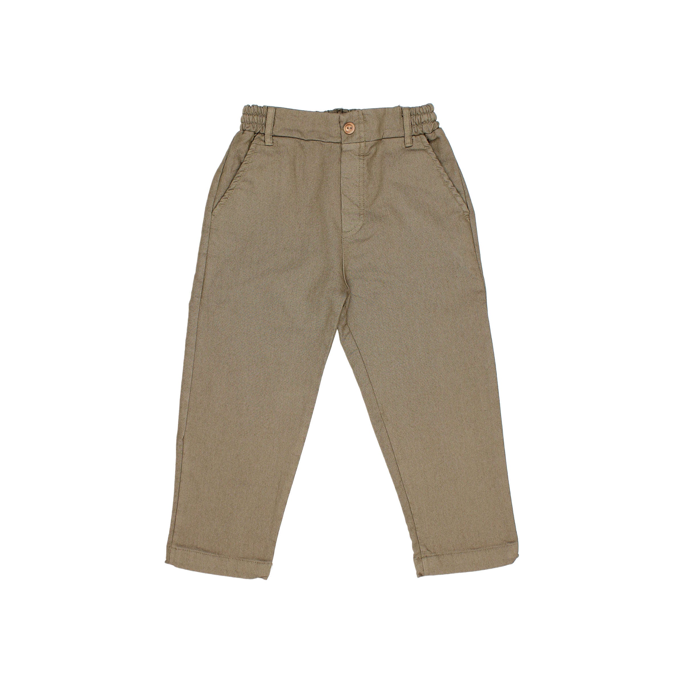 Búho "Comfy" Baumwoll-Hose | Kaki