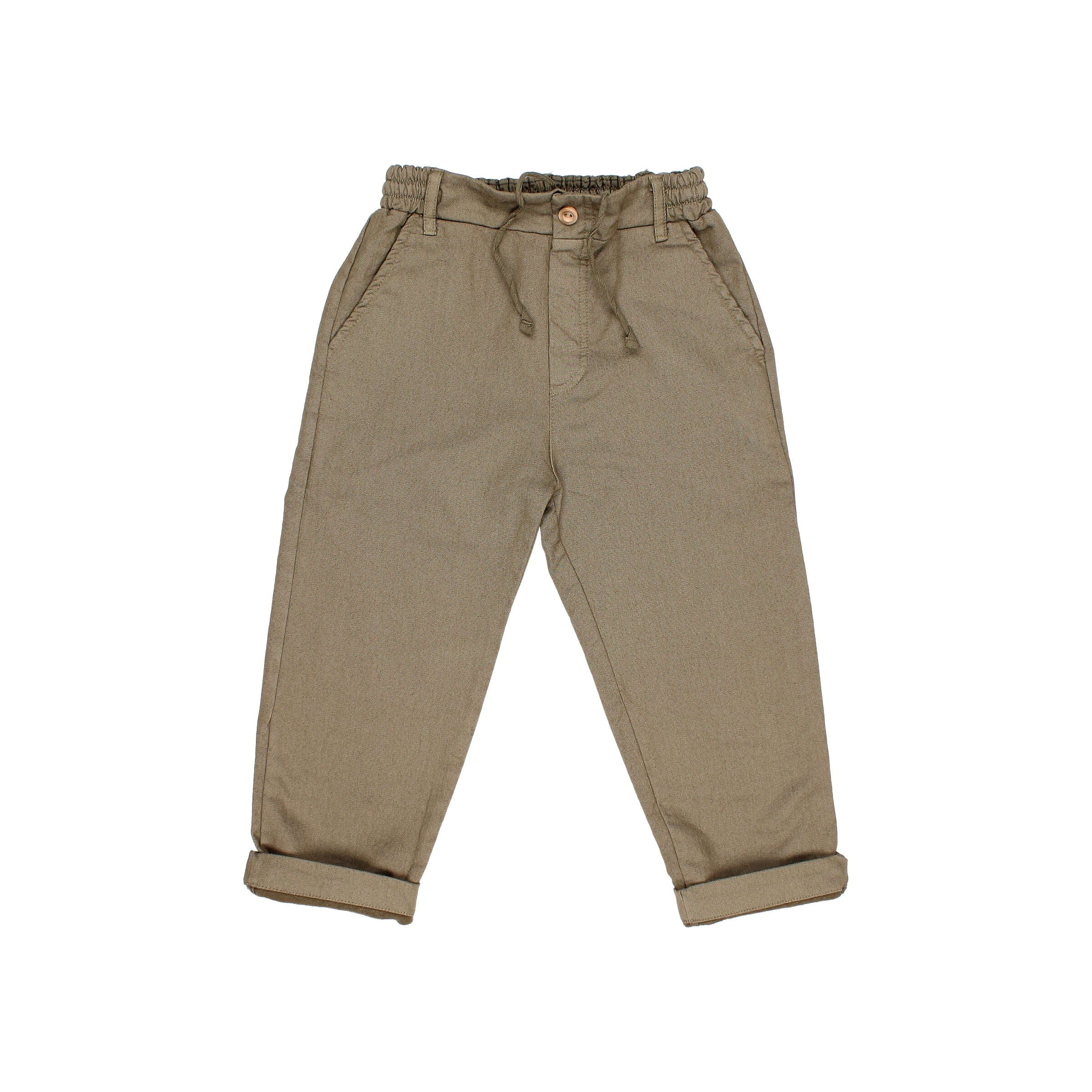 Búho "Comfy" Baumwoll-Hose | Kaki - Image 3