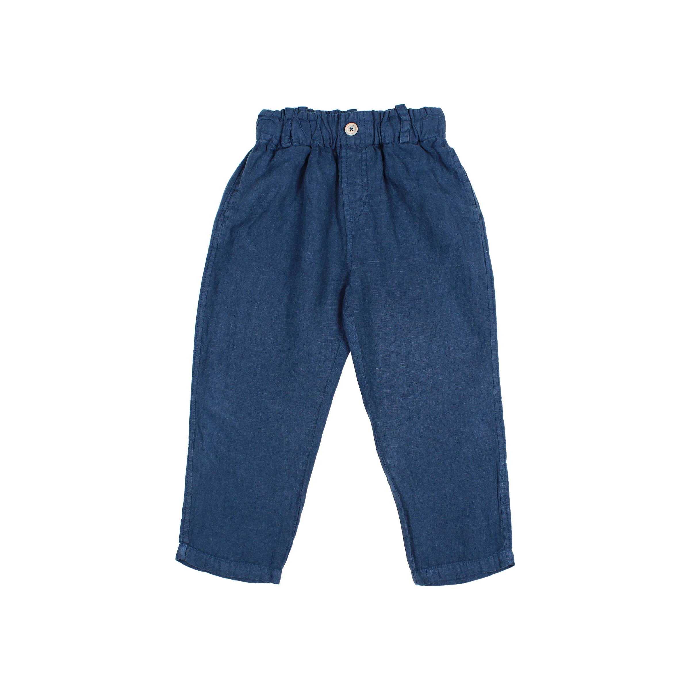 Búho Leinen Hose | Navy