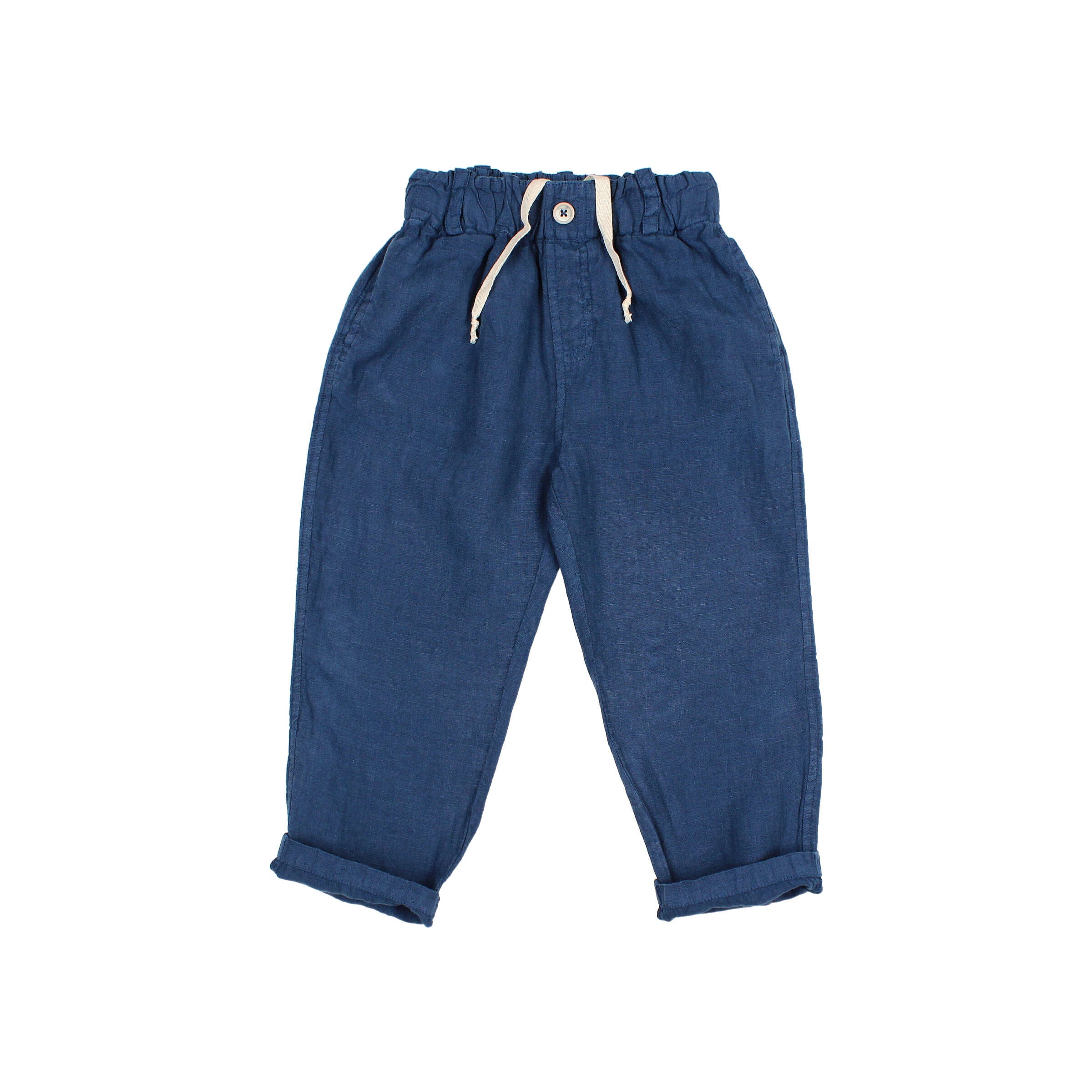 Búho Leinen Hose | Navy - Image 3