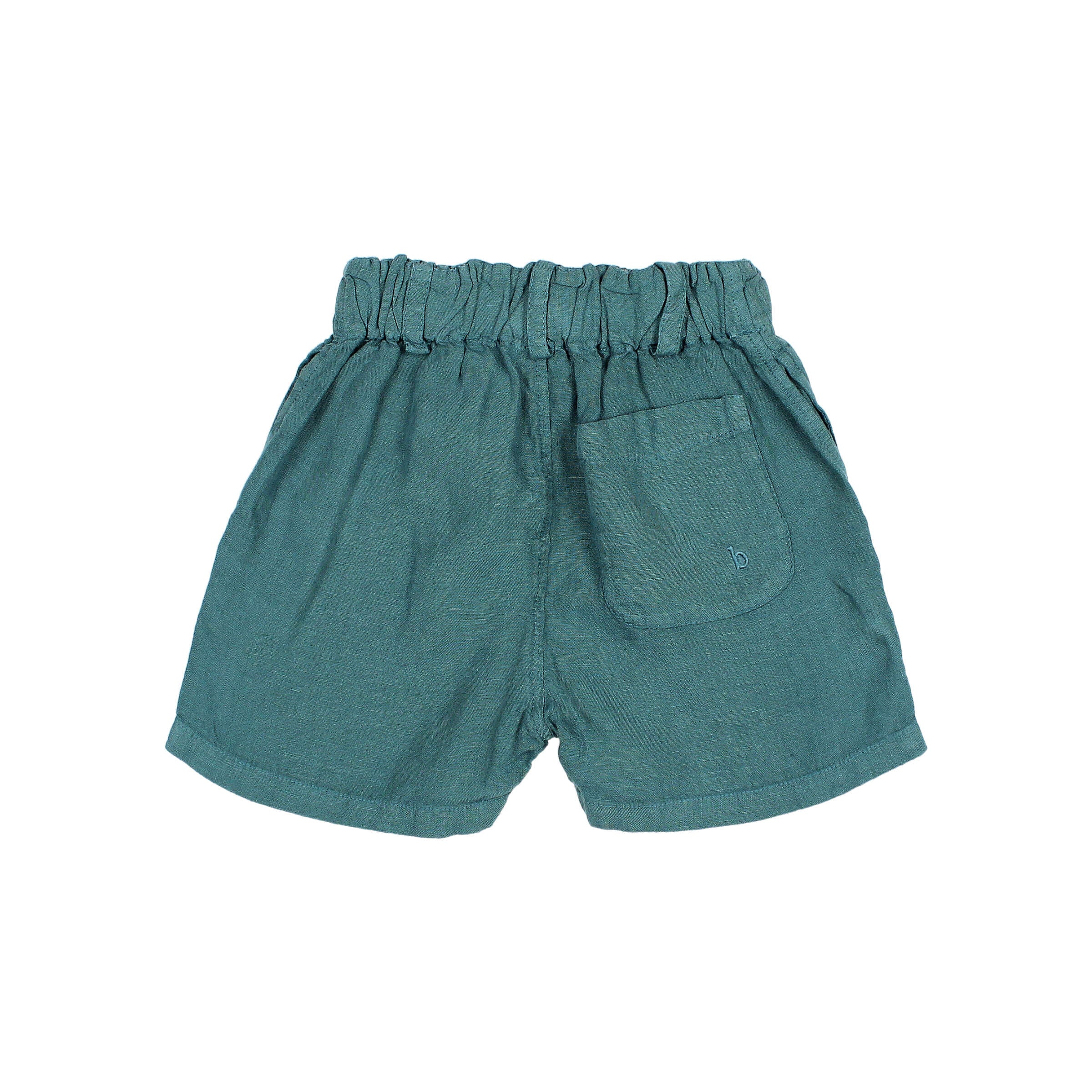 Búho Leinen Shorts | Green Lake - Image 2