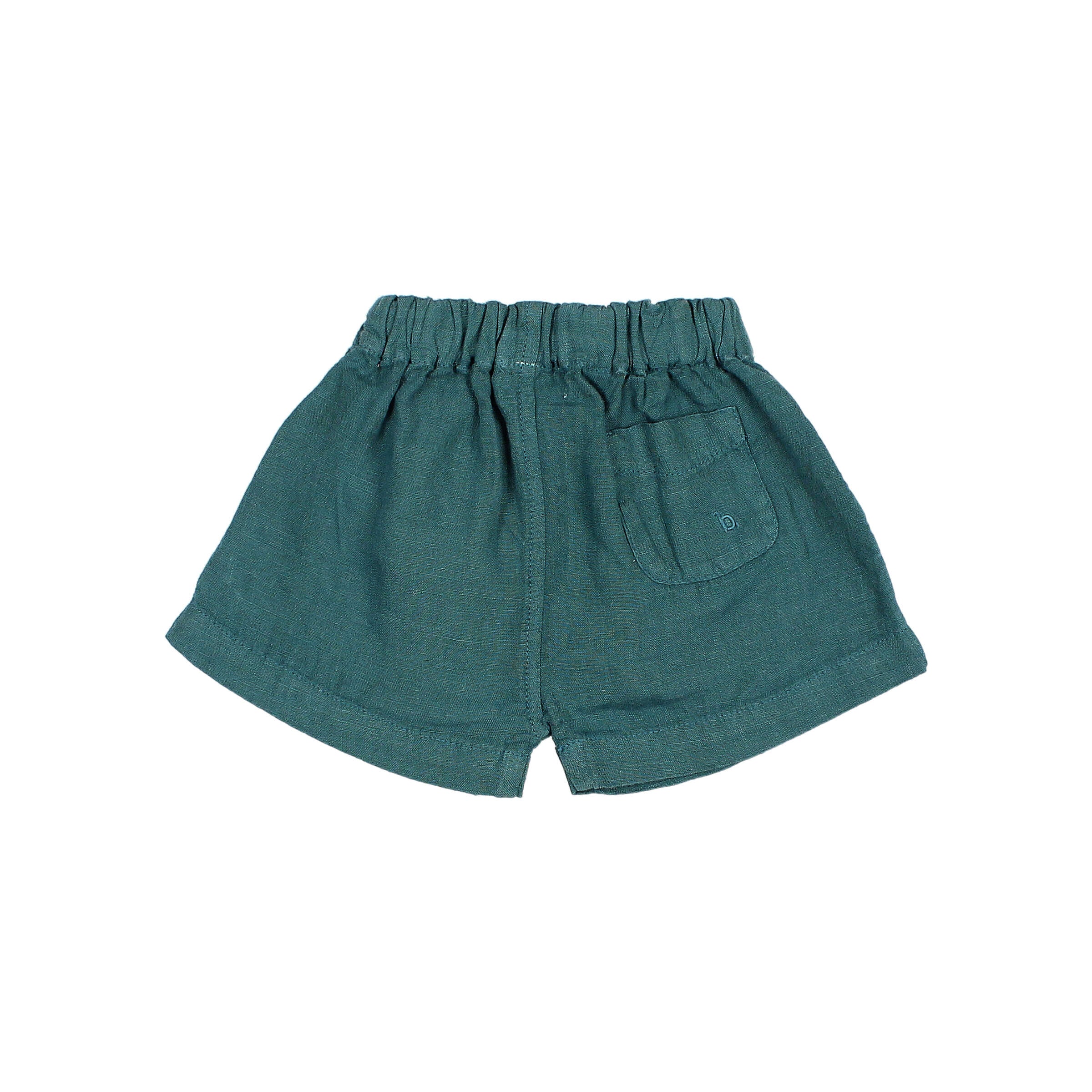 Búho Leinen Shorts | Green Lake - Image 2