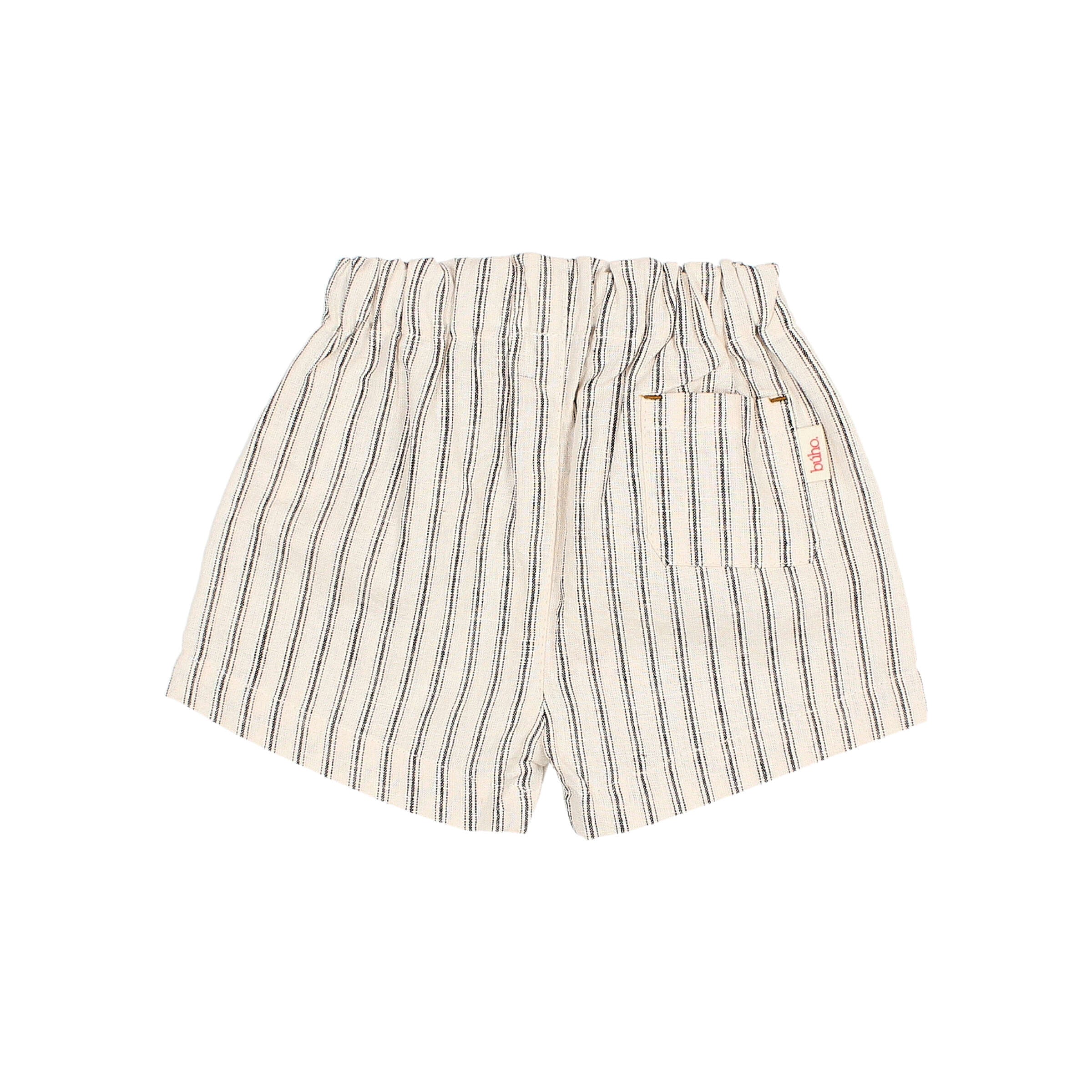 Búho Leinen Shorts "Stripes" | Only - Image 3