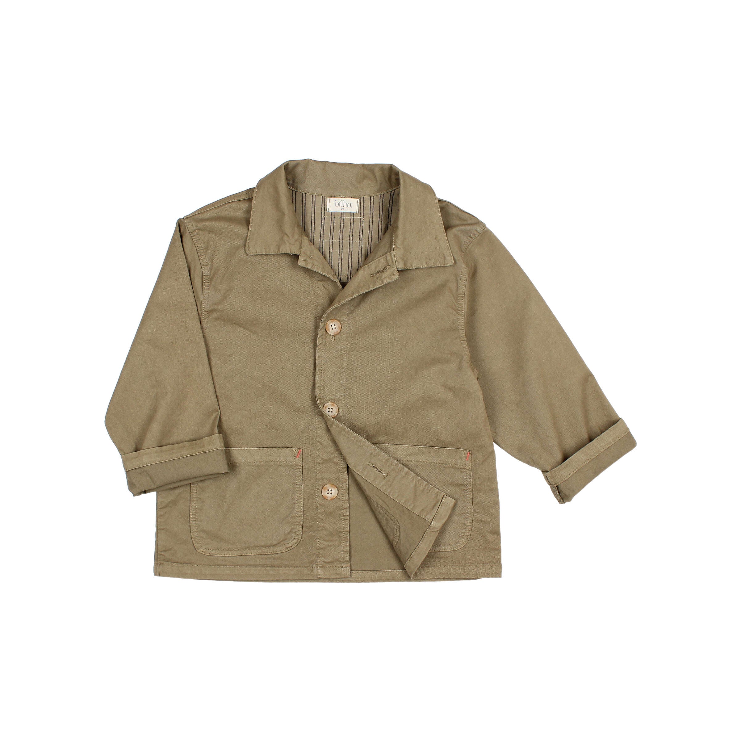 Búho Twill Jacke | Kaki - Image 4