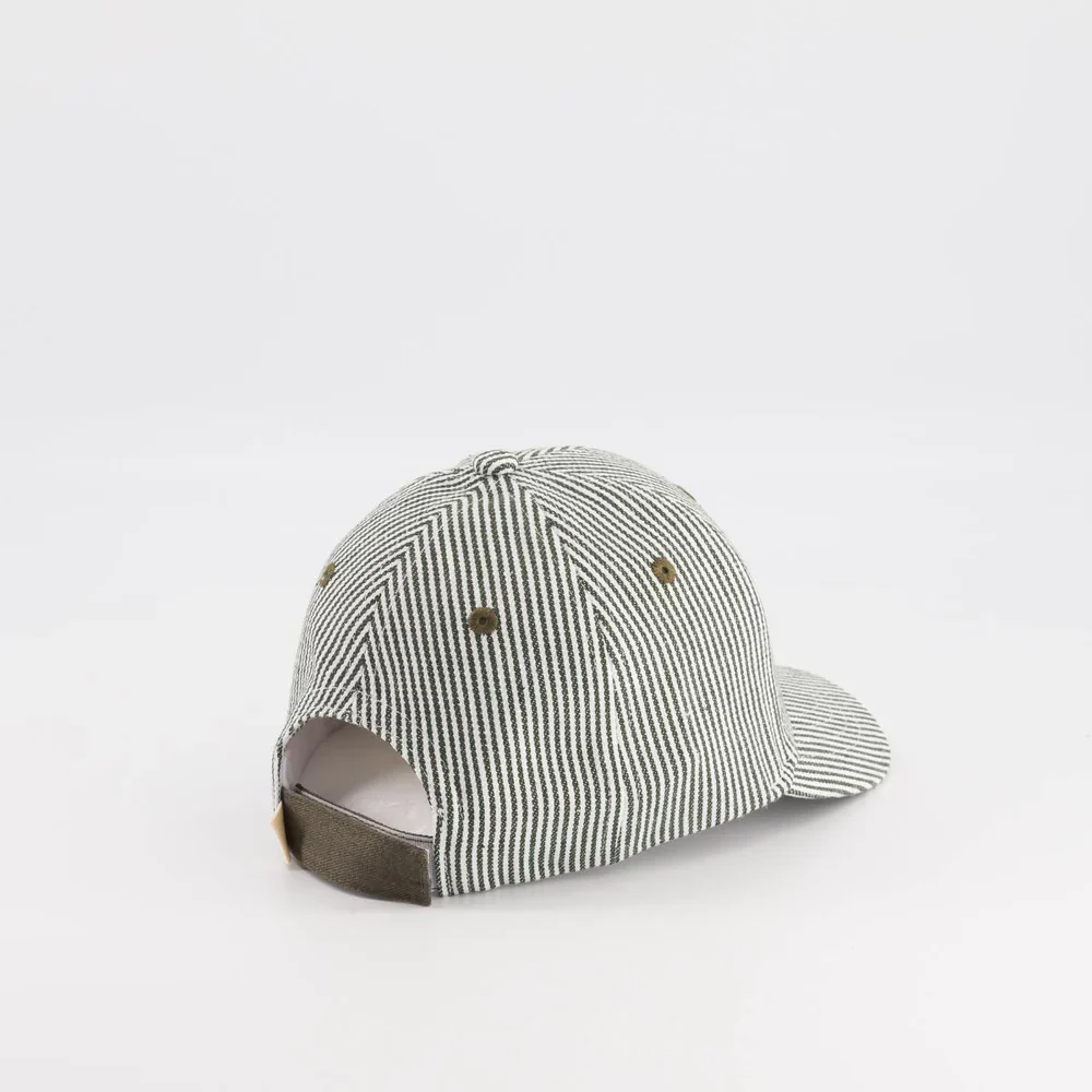 Chamaye Baseball Cap "Dream Team" Stripe Green | Kids & Adults - Image 3