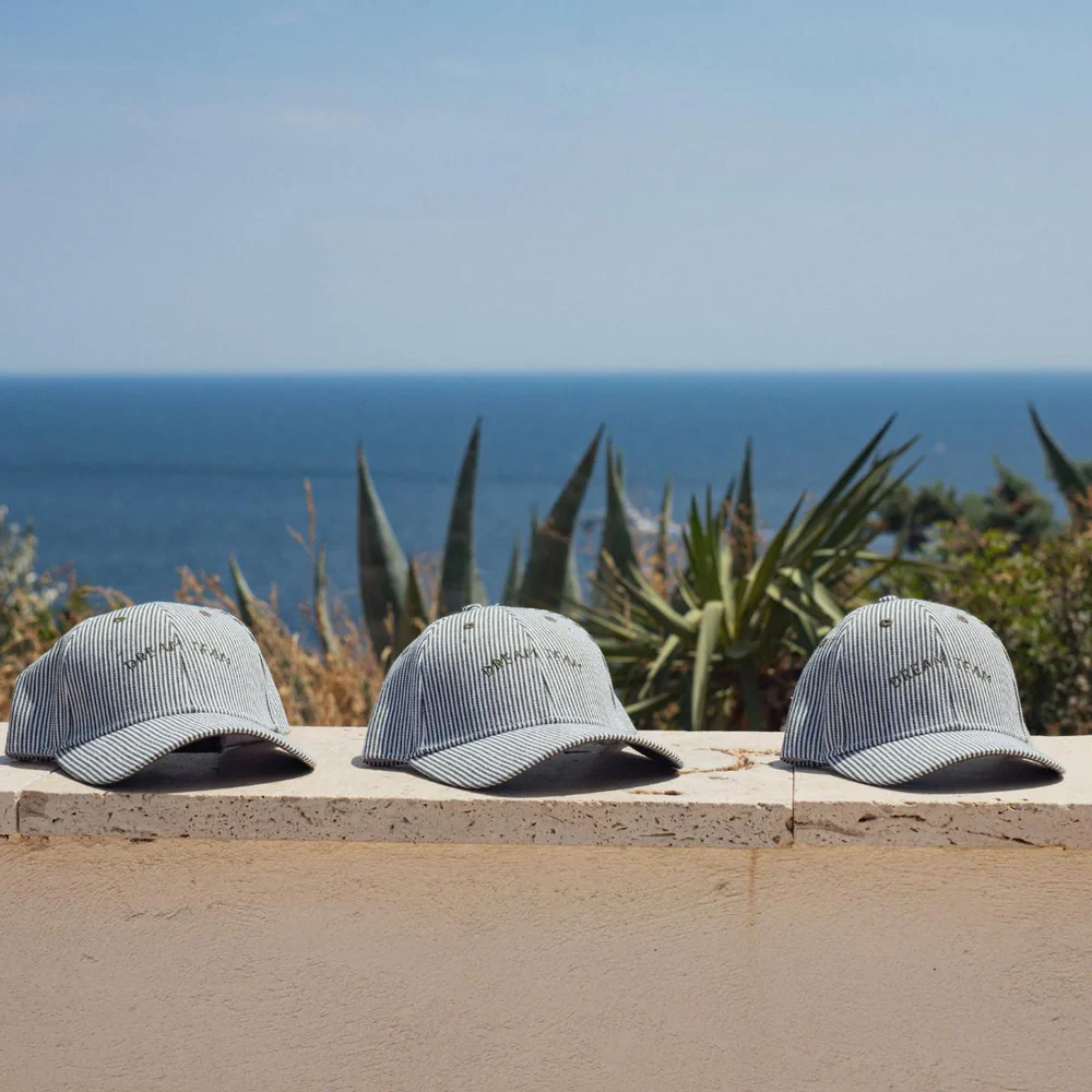 Chamaye Baseball Cap "Dream Team" Stripe Green | Kids & Adults - Image 4