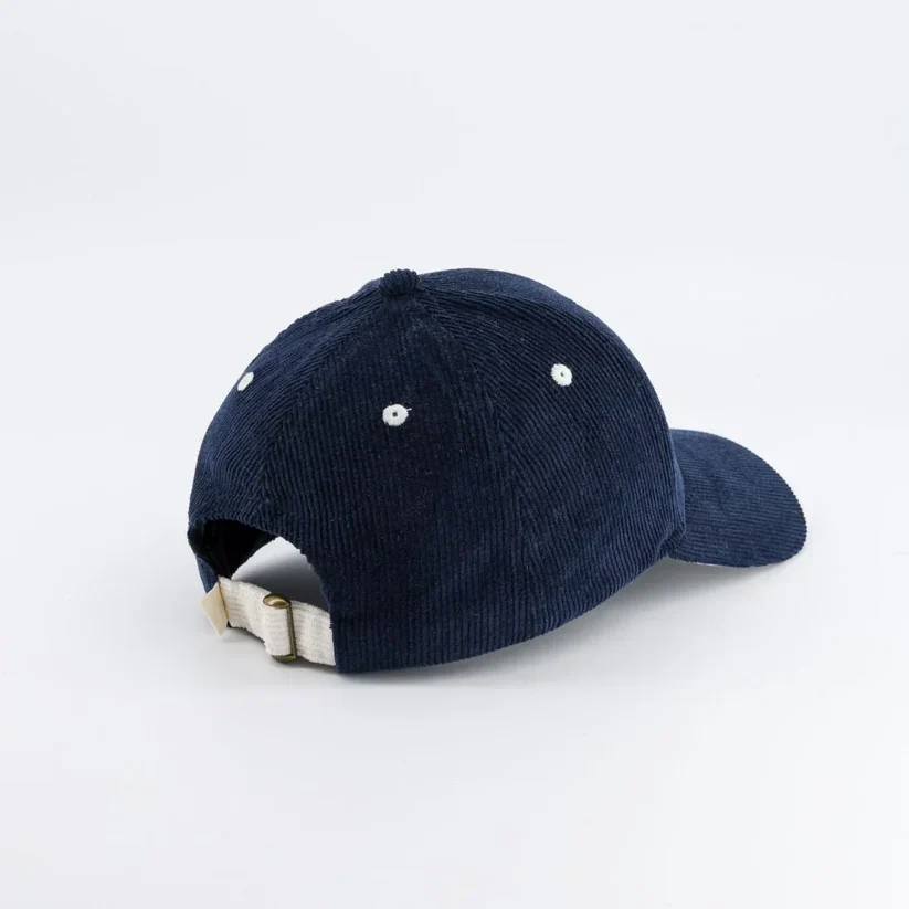 Chamaye Cord-Cap “Take it Easy” | Marienblau - Image 2