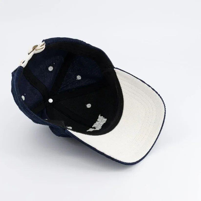 Chamaye Cord-Cap “Take it Easy” | Marienblau - Image 3