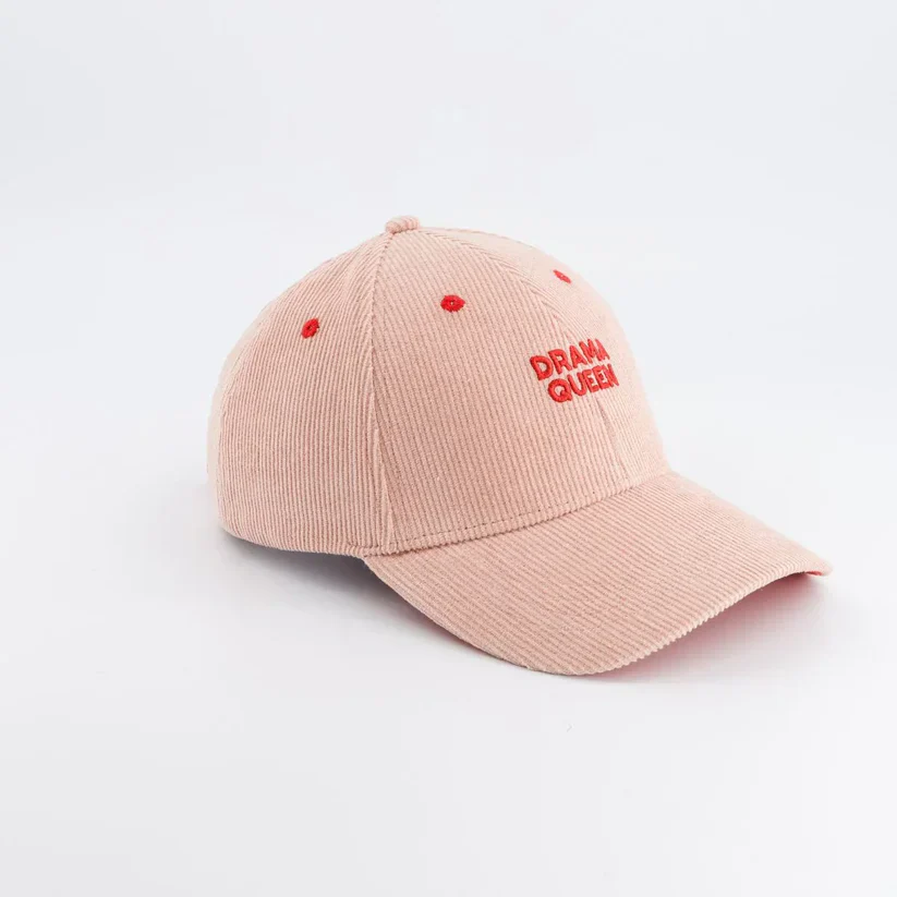 Chamaye Cord-Cap “Drama Queen” | Pink