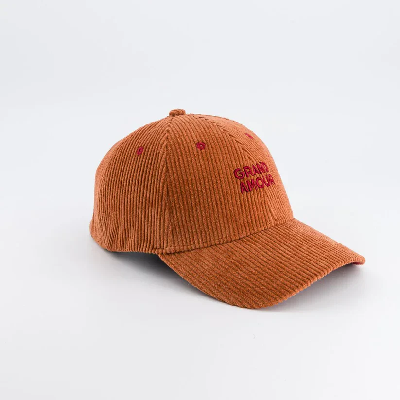 Chamaye Cord-Cap “Petit/Grand Amour” | Karamell - Image 2