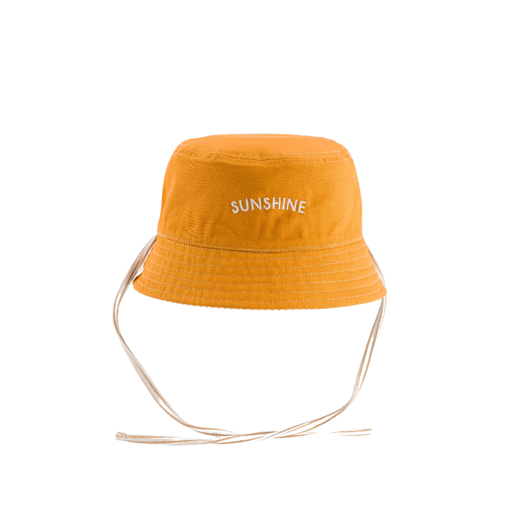 Chamaye Wendbarer Sonnenhut "Sunshine" Ocre Striped - Image 3