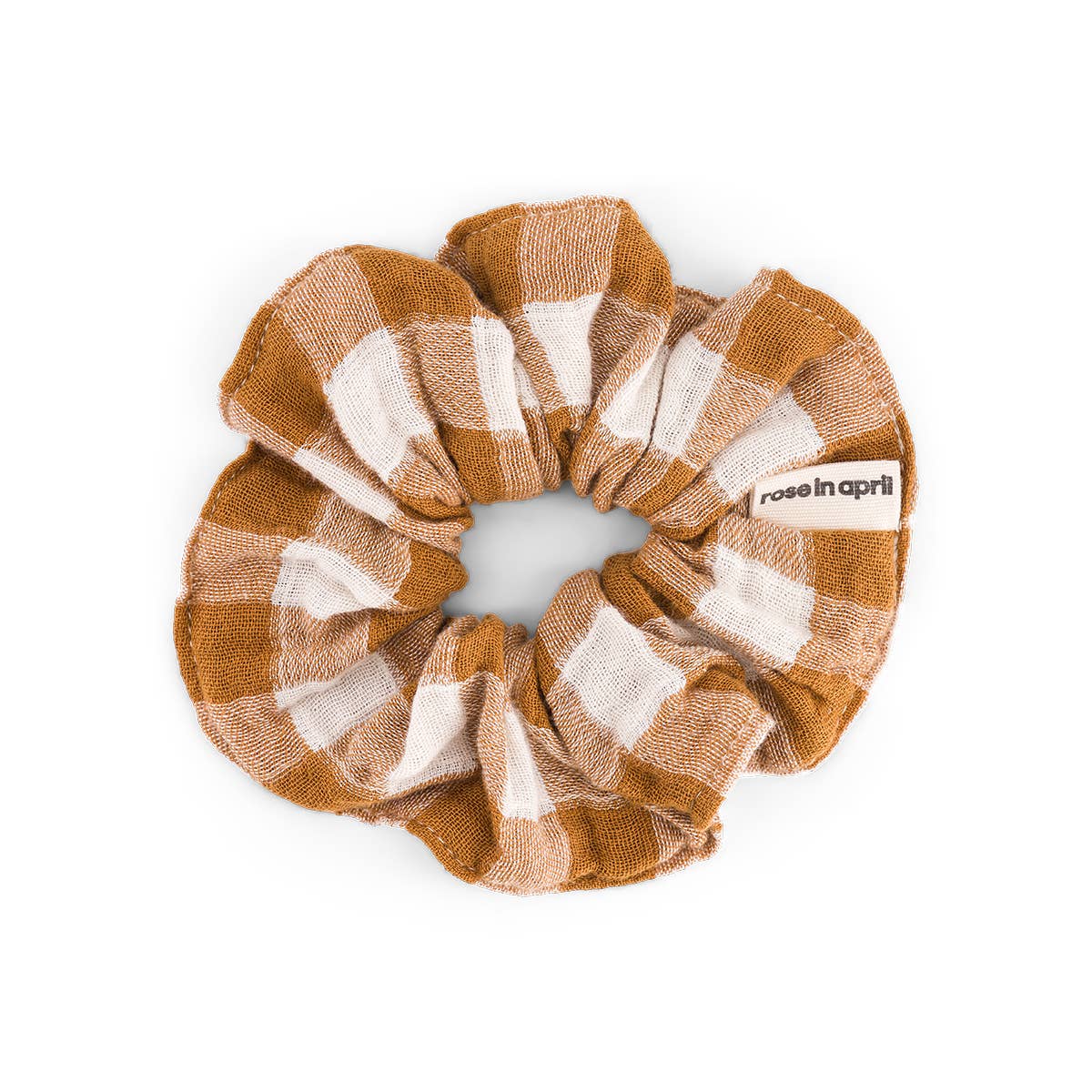 Rose in April Scrunchie "Chouchou" Karamell