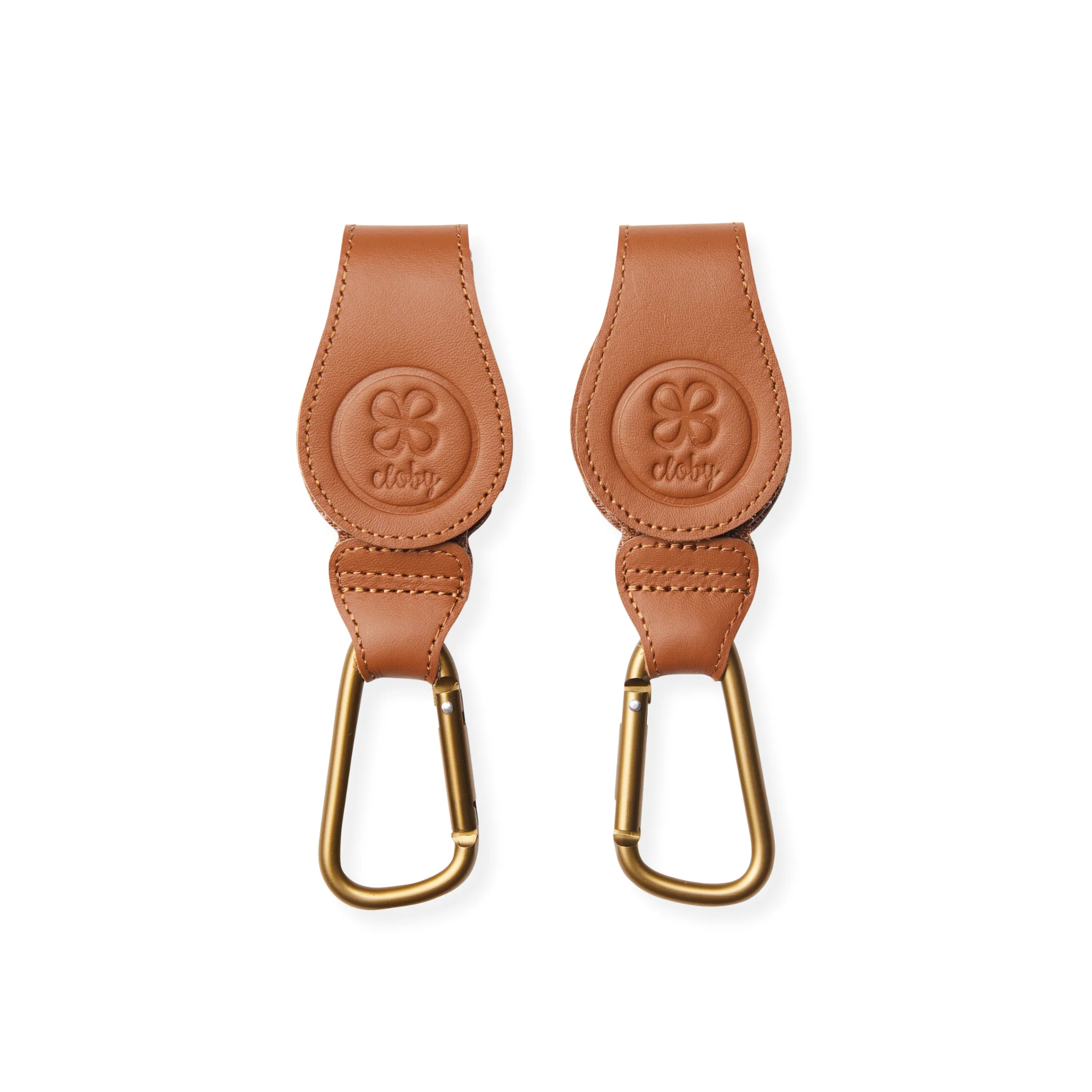 Cloby Kinderwagenhaken 2er-Set | Brown