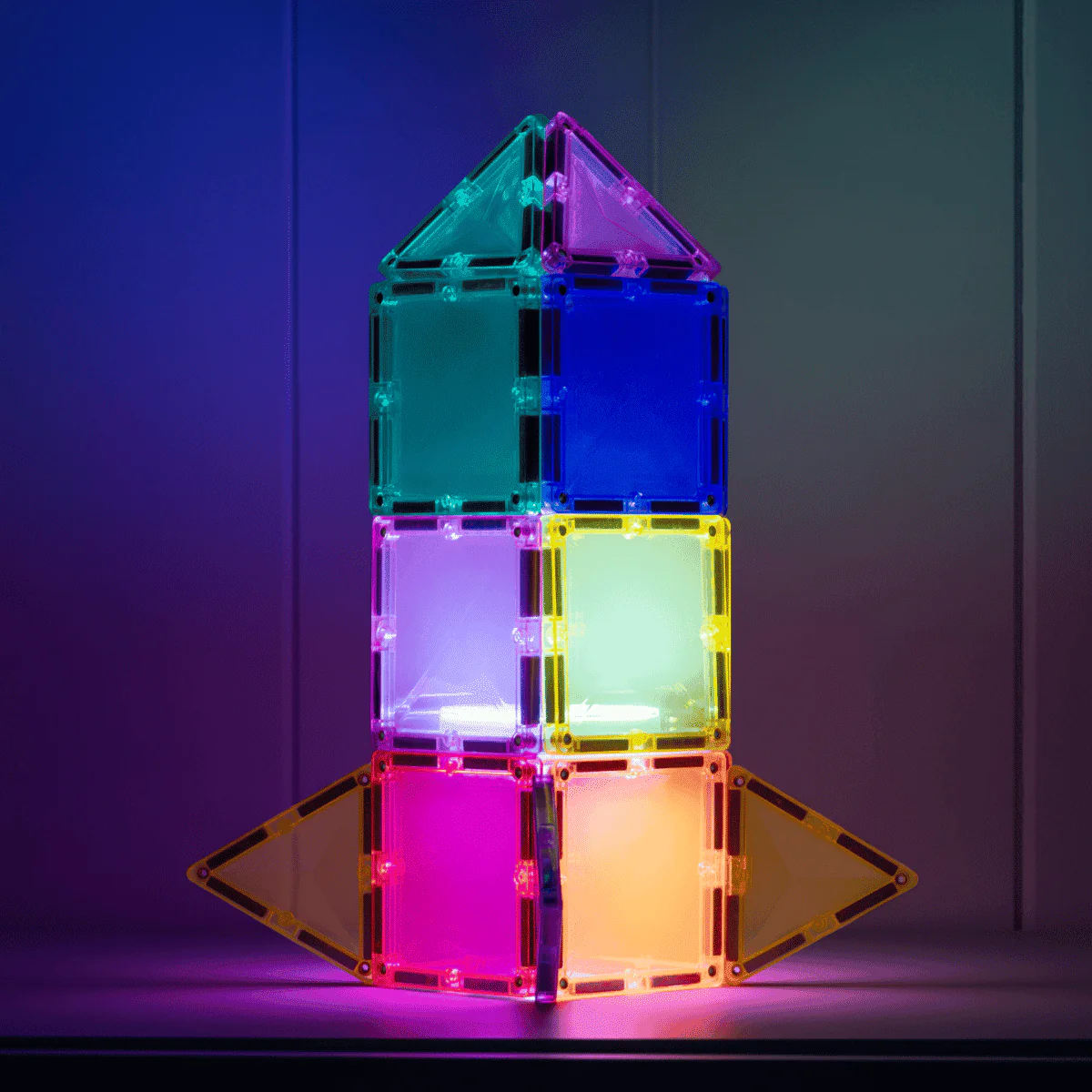 Connetix Magnetbausteine "Light Star Pack", 28-teilig - Image 8