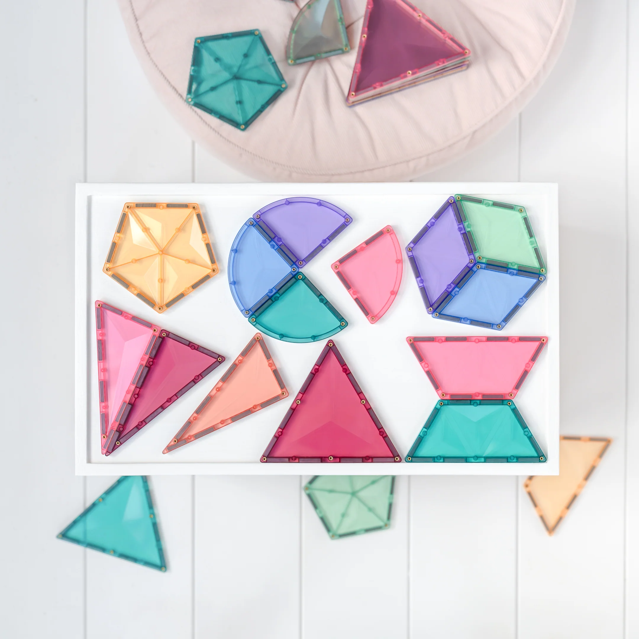 Connetix Magnetbausteine "Pastel Shape Expansion Pack" 48-teilig - Image 3
