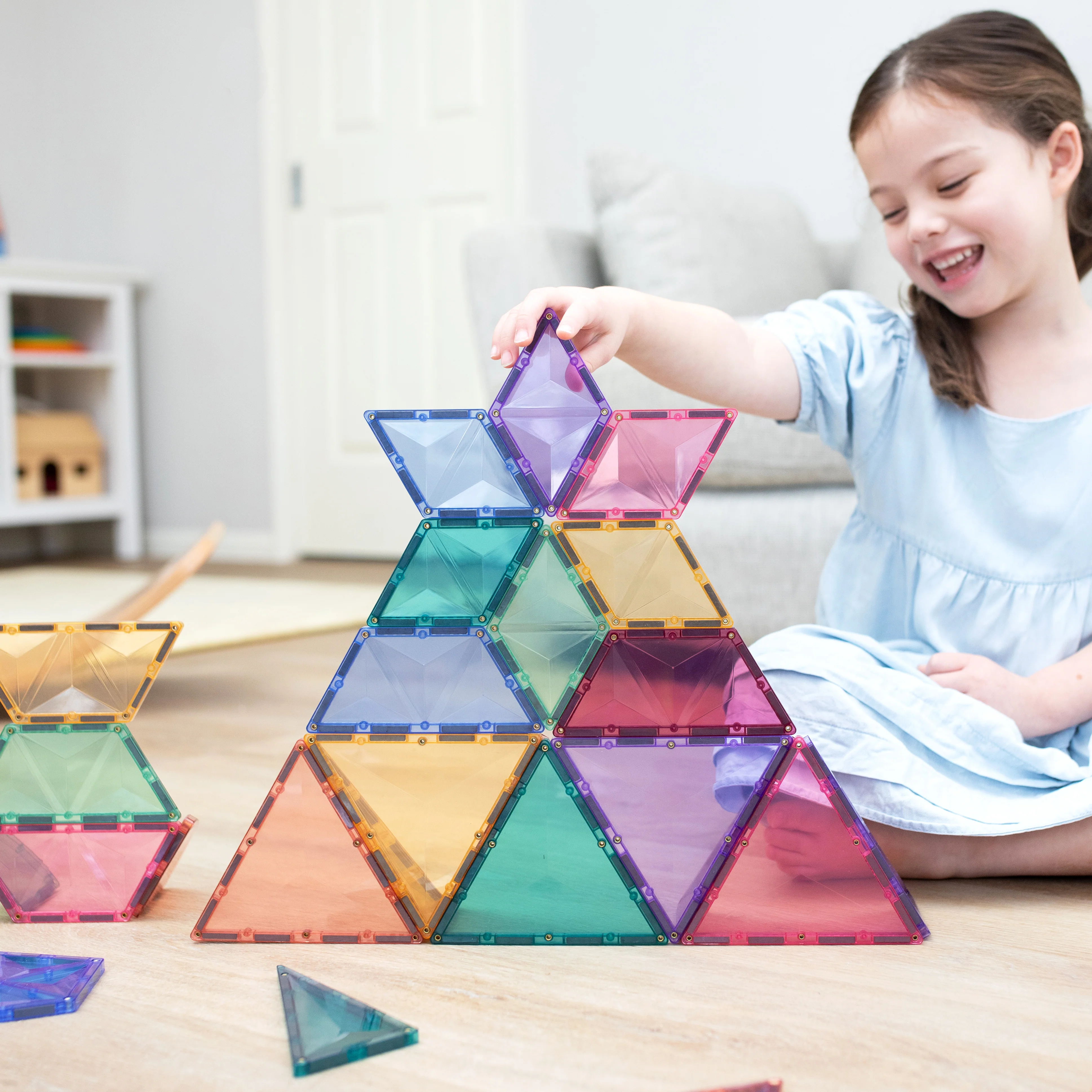 Connetix Magnetbausteine "Pastel Shape Expansion Pack" 48-teilig - Image 4