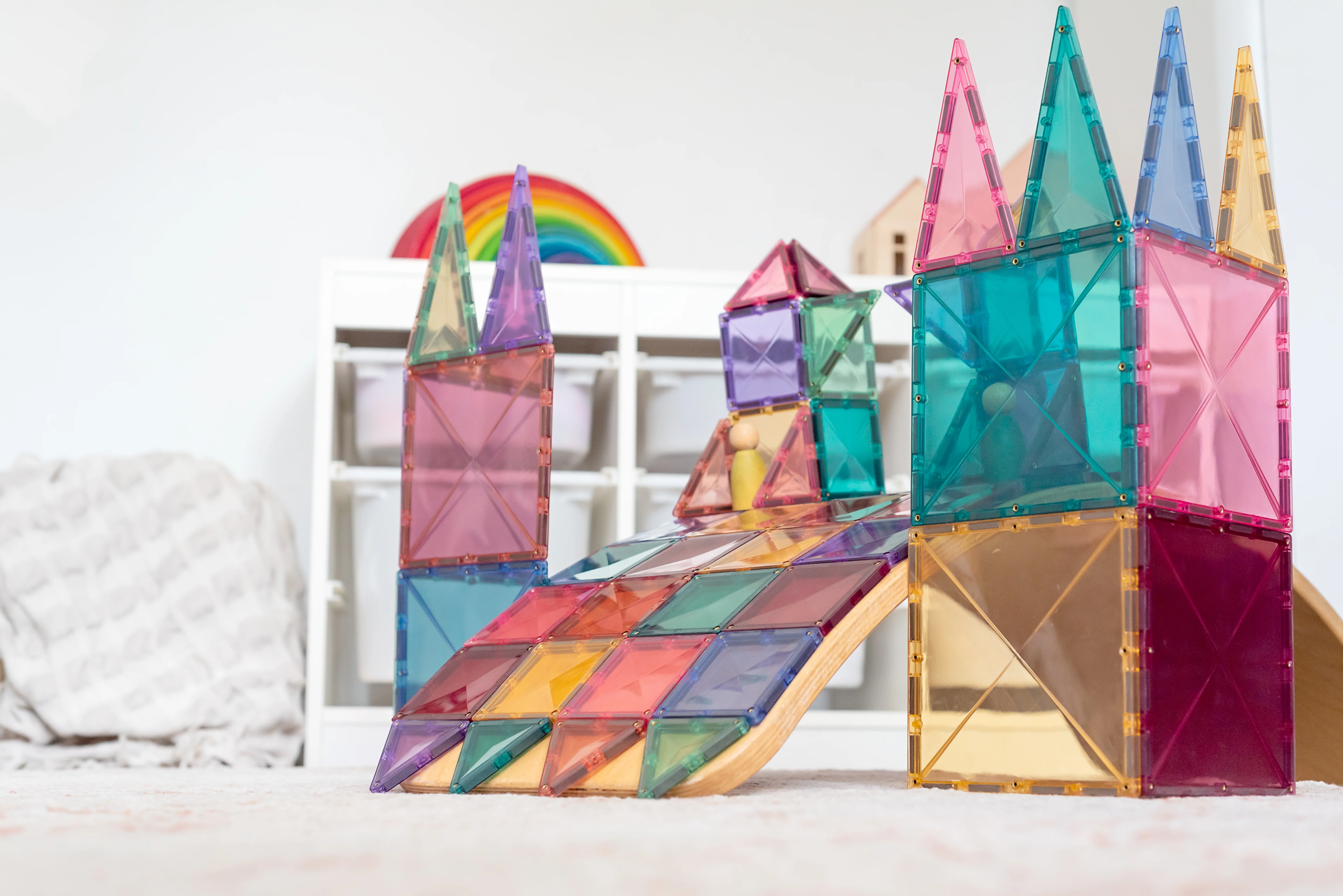Connetix Magnetbausteine "Pastel Starter Set Pack" 64-teilig - Image 4