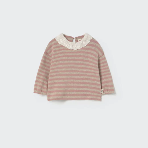 Cozmo Baby-Sweather "Samar" Silver Pink