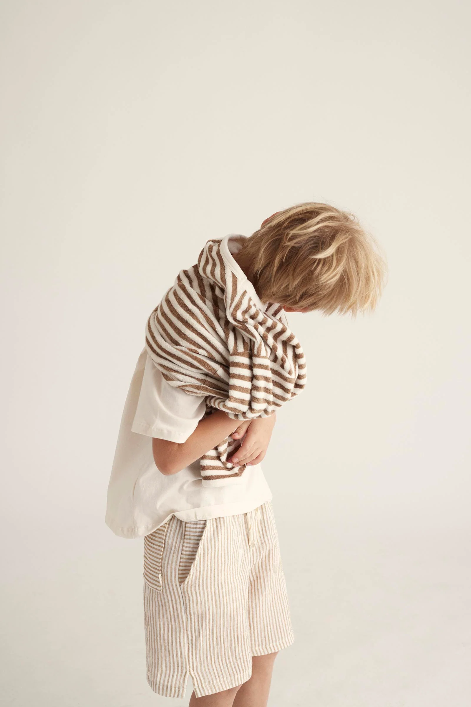 Cozmo Muslin Bermuda "Alex" Muslin - Cofee - Image 6