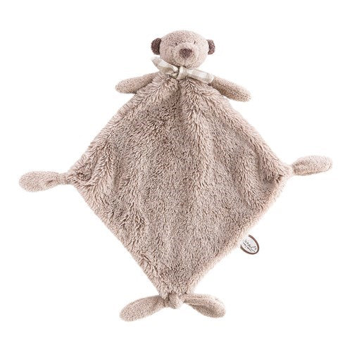 Dimpel Kuscheltuch Bär "Noann Doudou 35" | Grau Beige