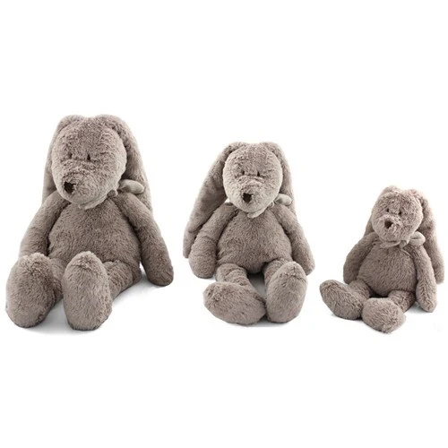 Dimpel Kuscheltier Hase "Flor 25" | Grau Beige - Image 2