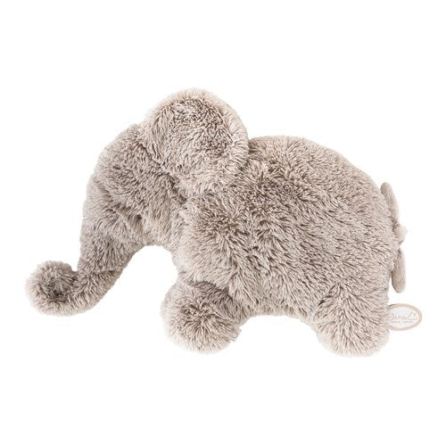 Dimpel Kuscheltuch Elefant "Oscar Pancake 32" | Grau Beige