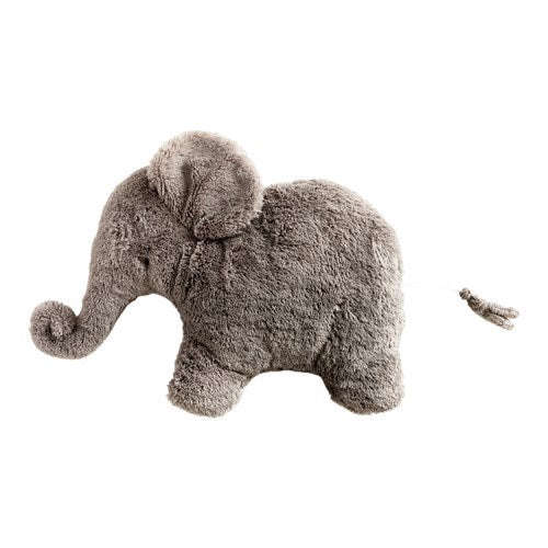 Dimpel Spieluhr Elefant "Oscar" 42cm | Graubraun - Image 2