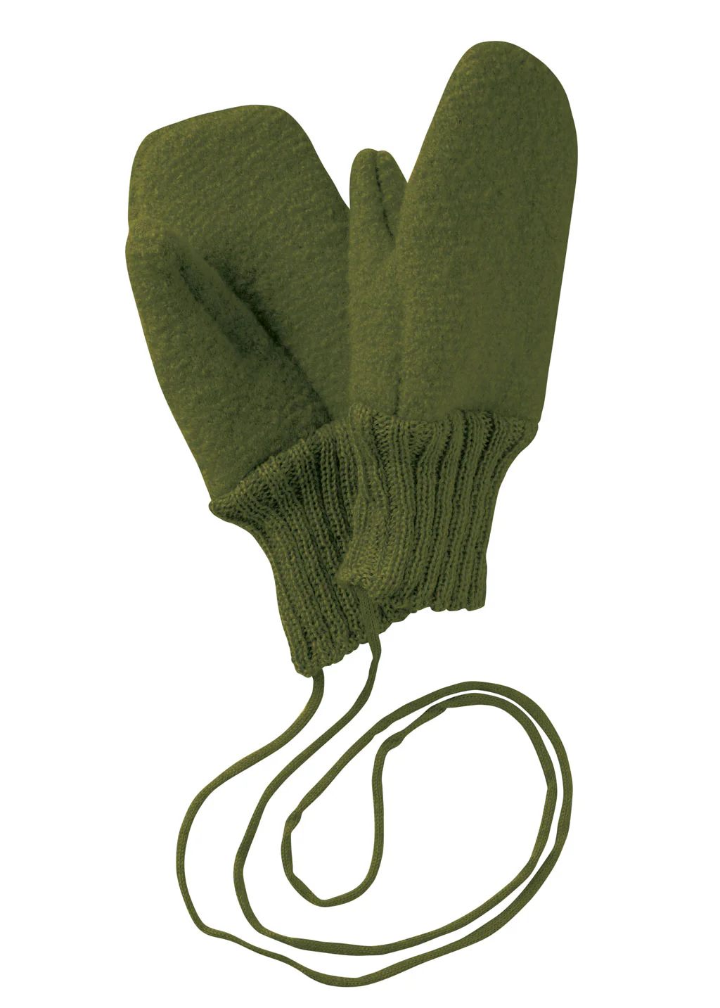 Disana Wolle Walk-Handschuhe | Olive