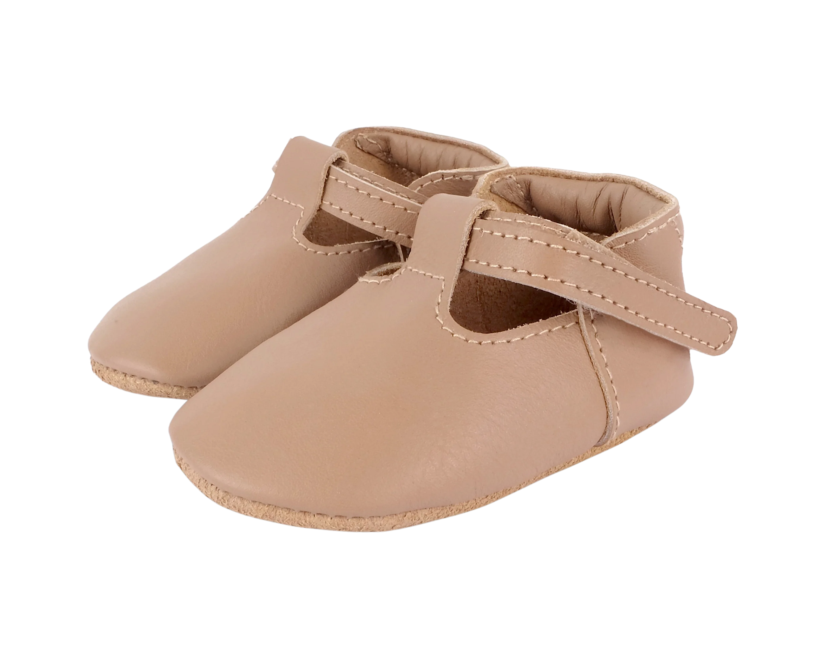 Donsje Babyschuhe "Elia" Praline Leather - Image 2