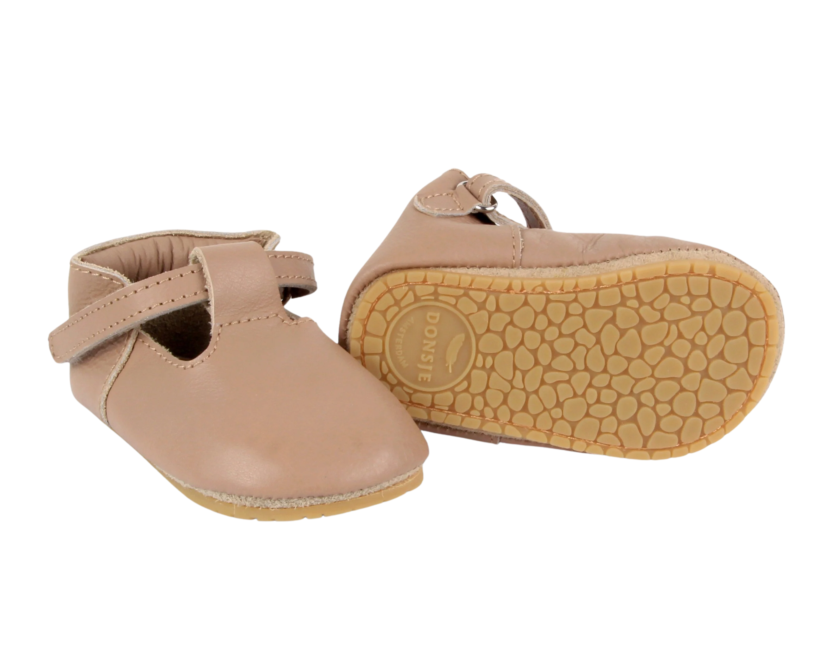 Donsje Babyschuhe "Elia" Praline Leather - Image 4