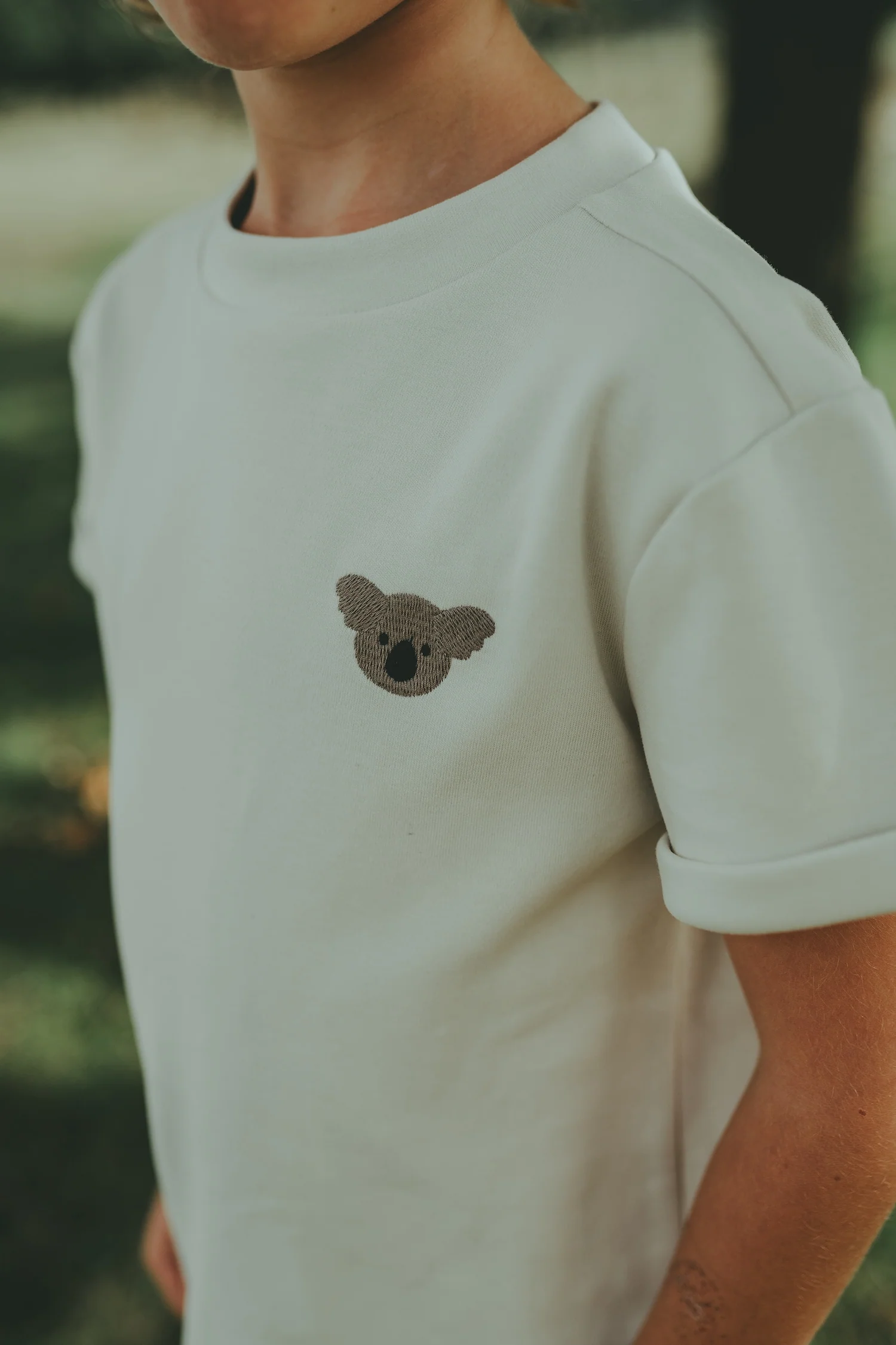 Donsje T-Shirt "Jarne" Koala Birch - Image 3