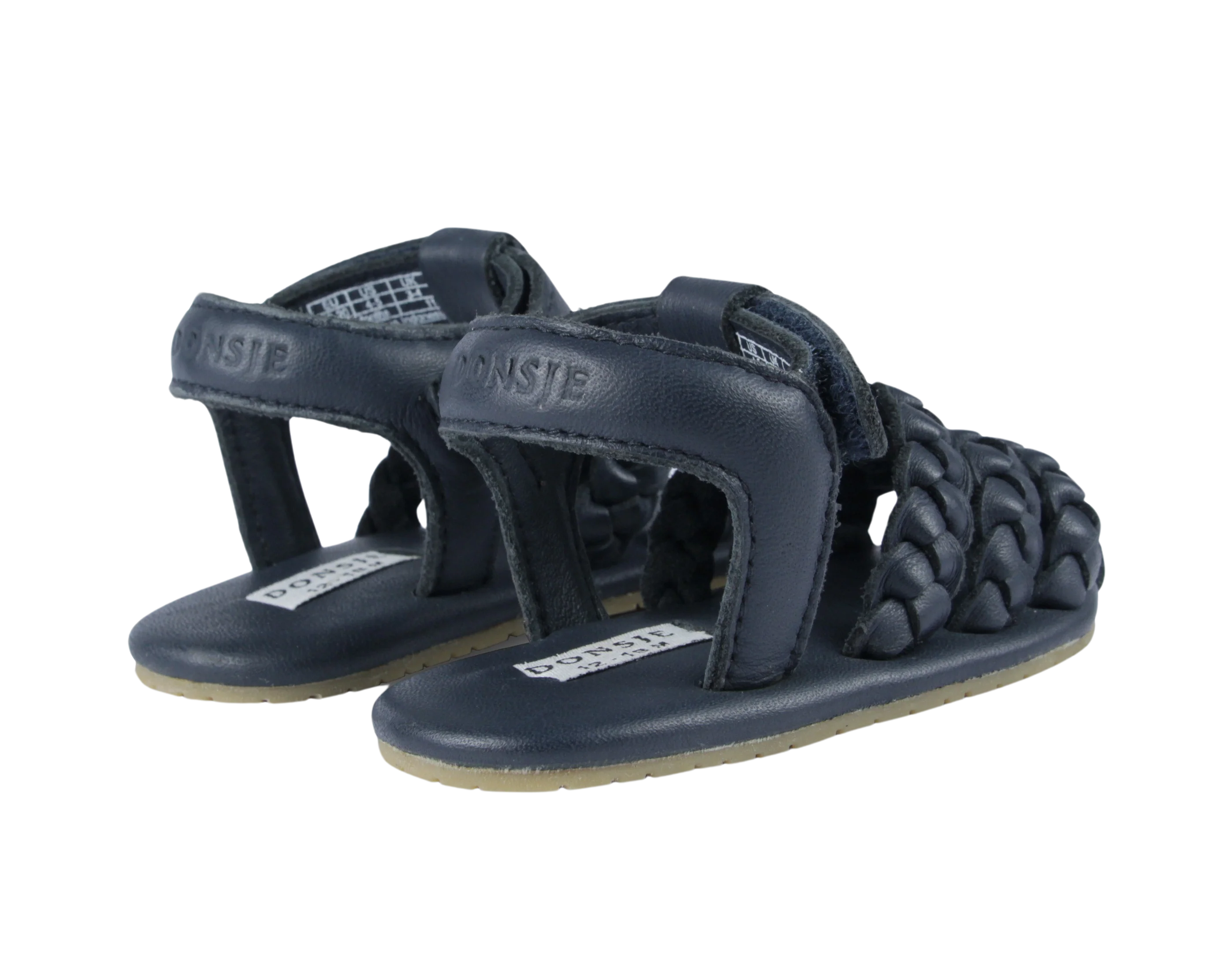 Donsje Baby Sandalen "Pam" Navy Leather - Image 4