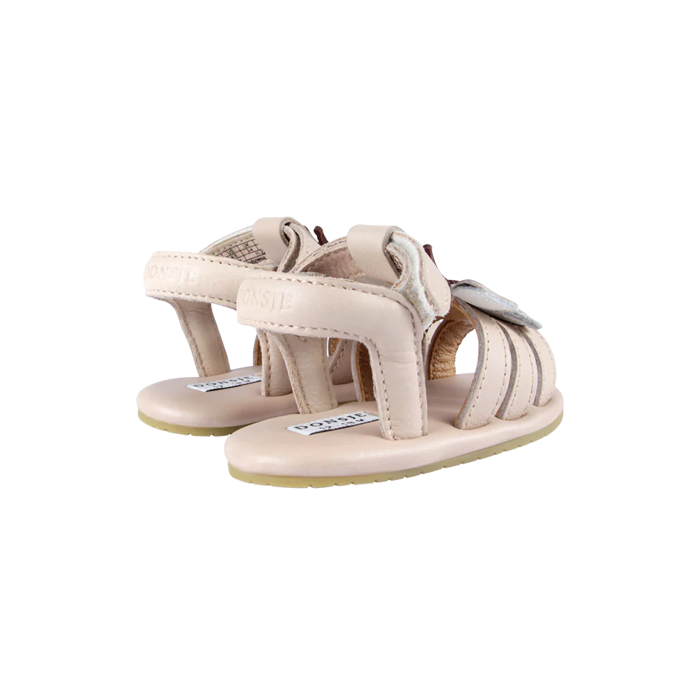 Donsje Baby Sandalen "Tuti Sky Butterfly" | Powder Metallic - Image 4