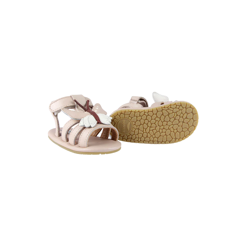 Donsje Baby Sandalen "Tuti Sky Butterfly" | Powder Metallic - Image 6