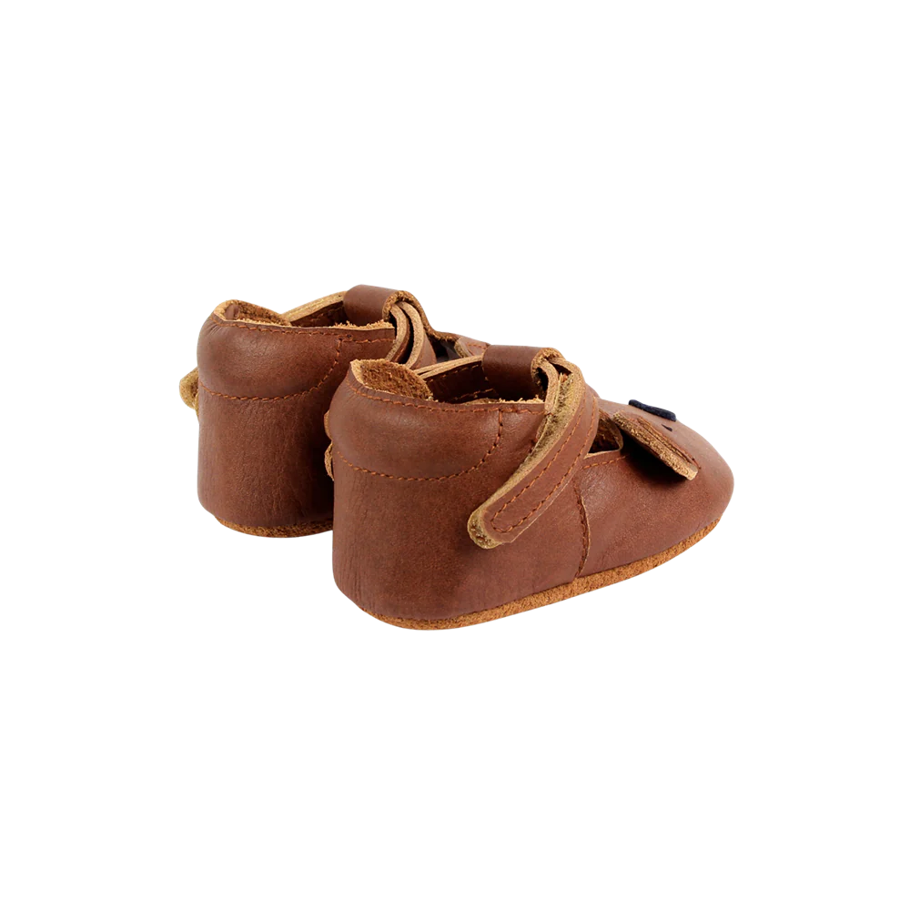 Donsje Babyschuh "Spark Bear" | Cognac Classic - Image 4
