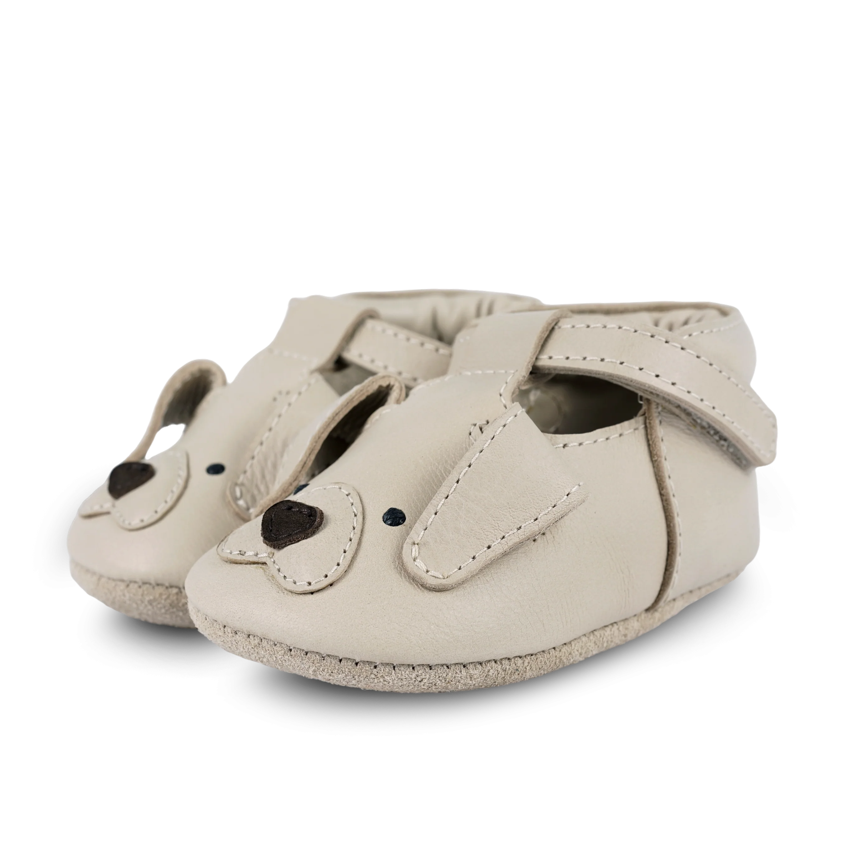 Donsje Babyschuh "Spark Golden Retriever" | Ivory Classic - Image 2