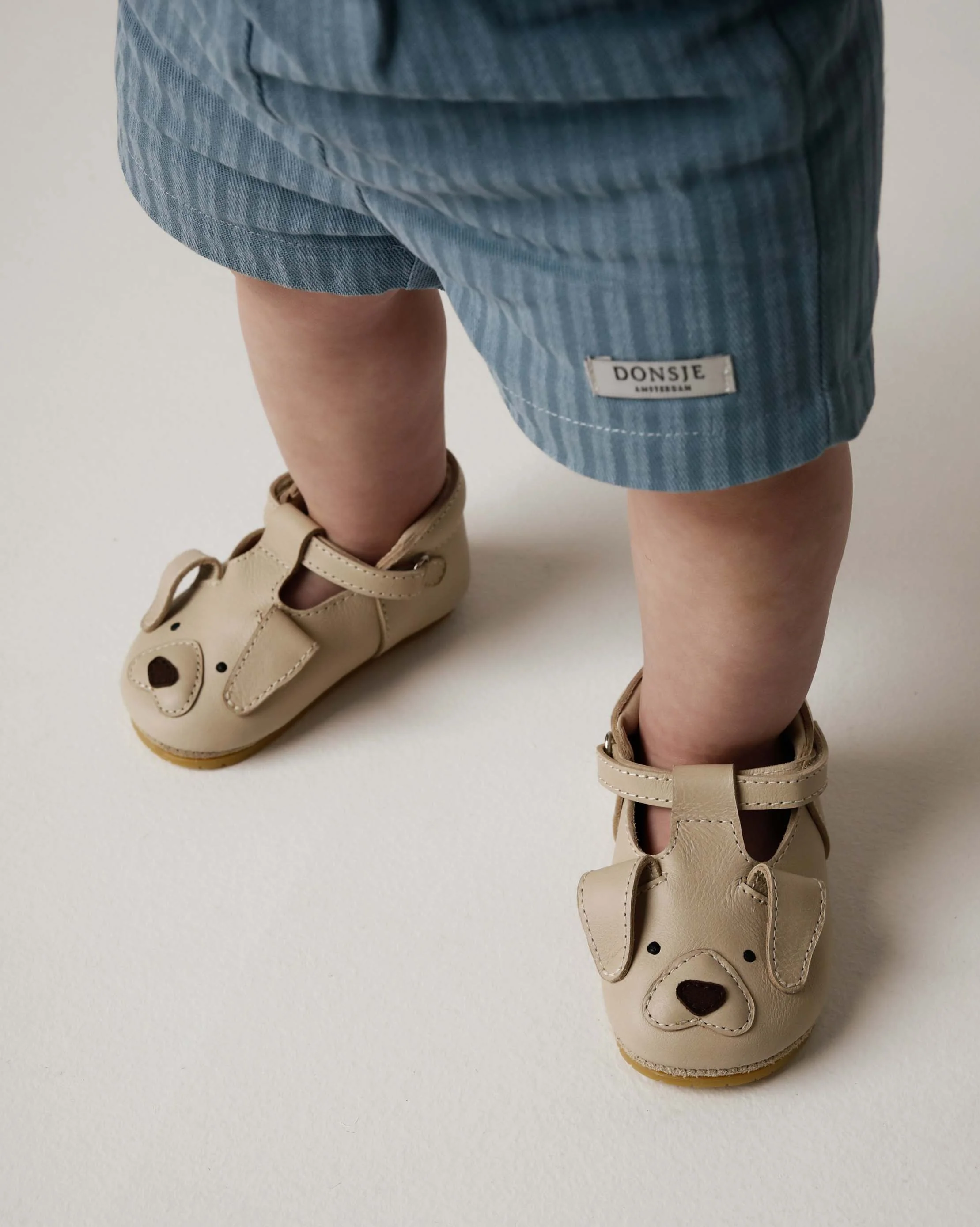 Donsje Babyschuh "Spark Golden Retriever" | Ivory Classic - Image 3