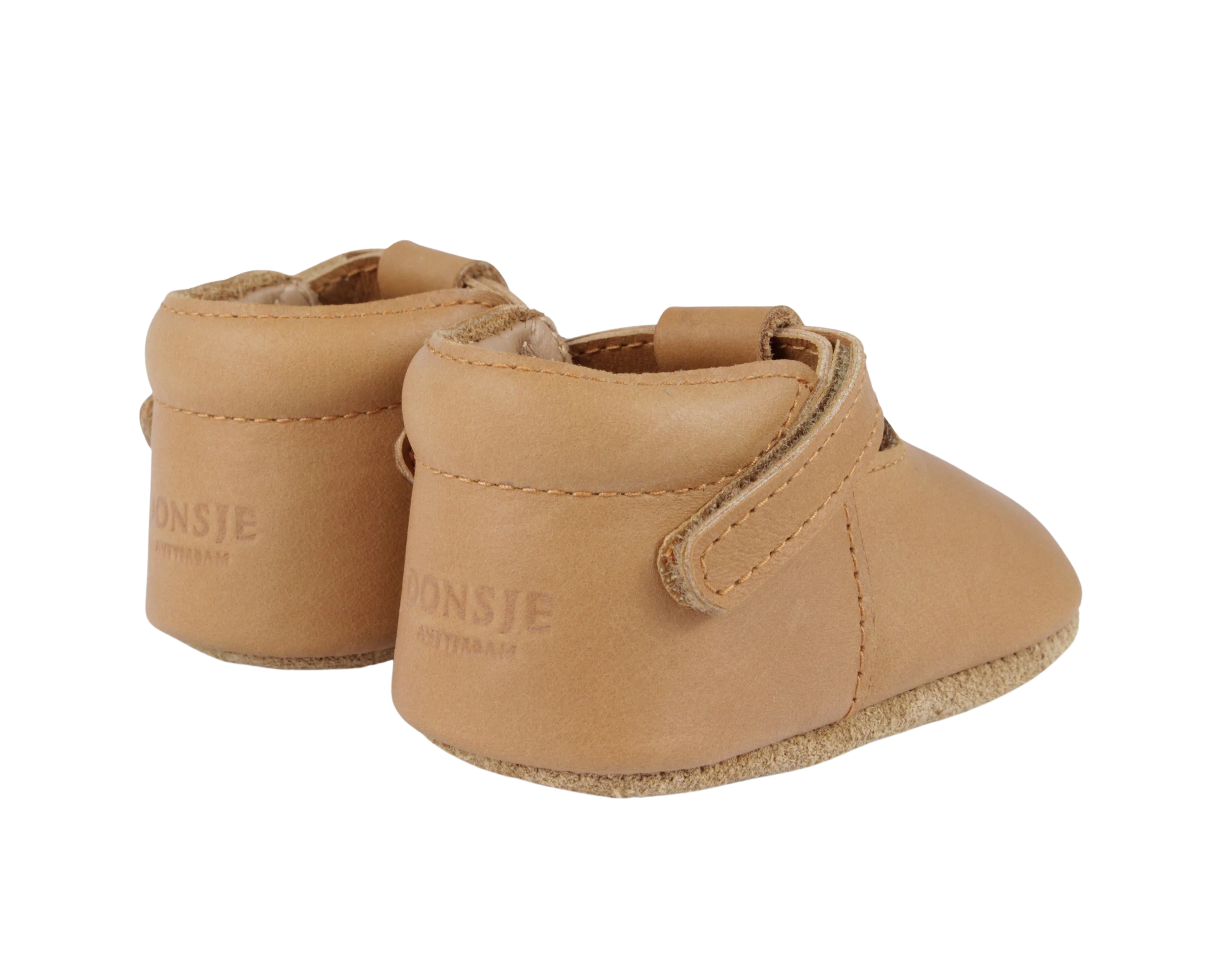 Donsje Babyschuhe "Elia" Caramel Classic Leather - Image 4