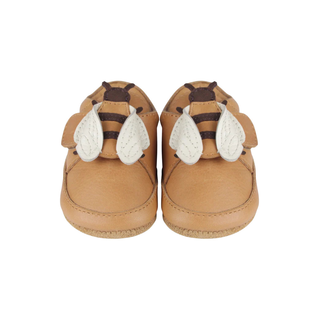 Donsje Babyschuhe "Niek Bee" Camel Classic Leather