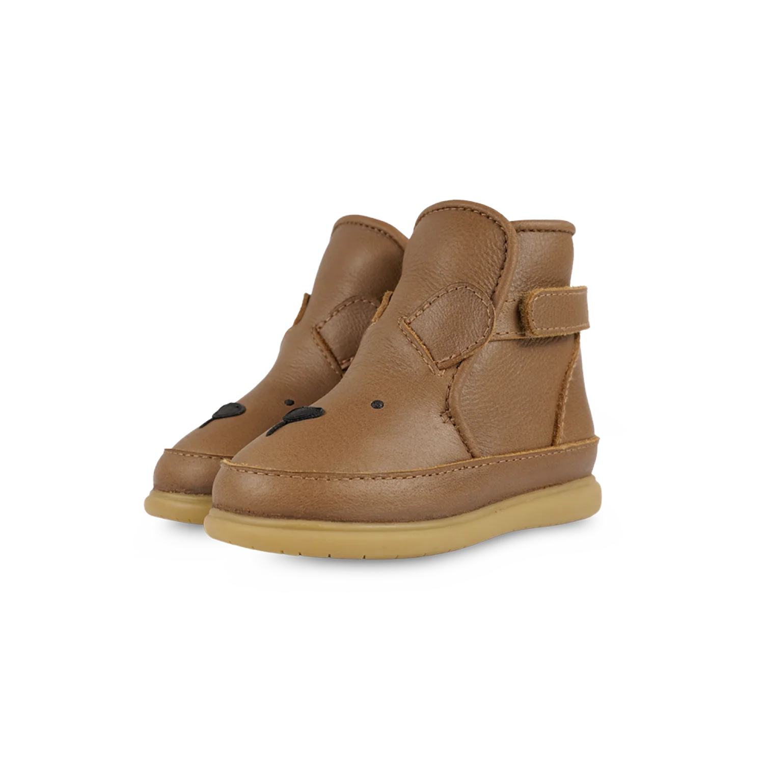 Donsje Dubu Winterdtiefel | Bear | Cognac Classic Leather